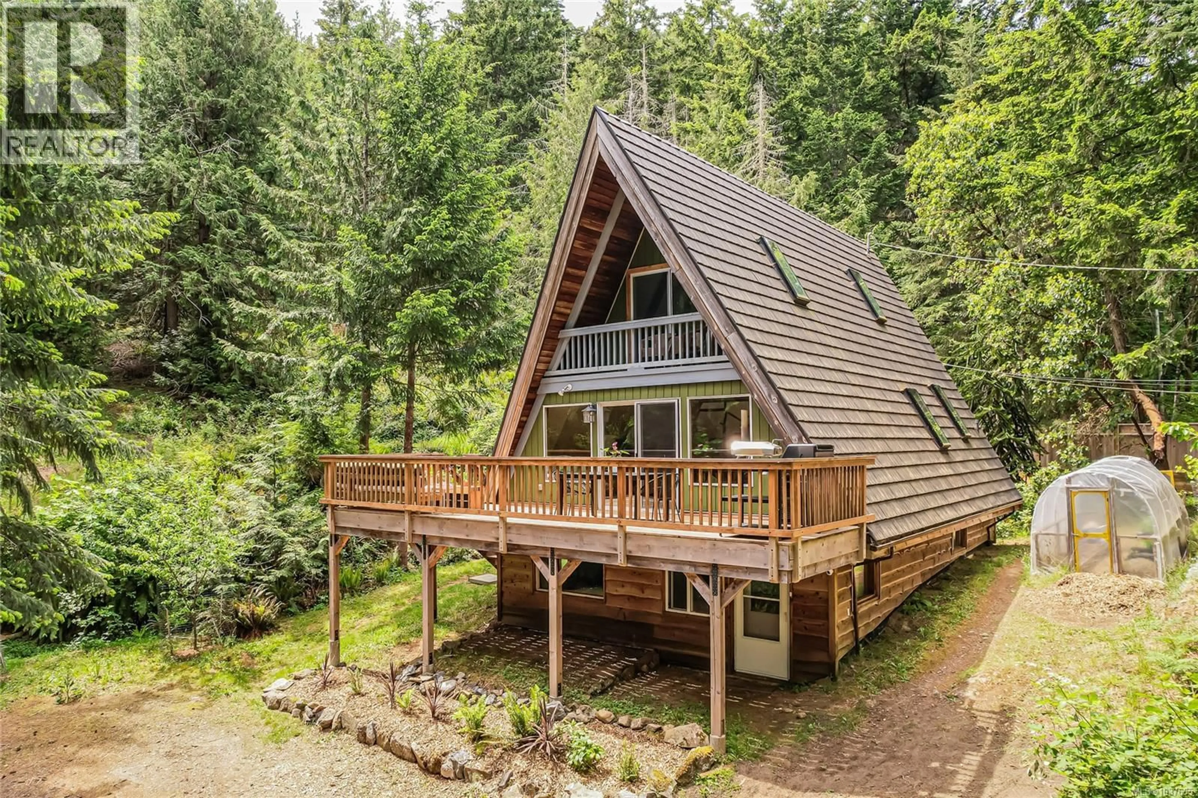 A pic from outside/outdoor area/front of a property/back of a property/a pic from drone, unknown for 421 MT. BELCHER HEIGHTS, Salt Spring British Columbia V8K2J5