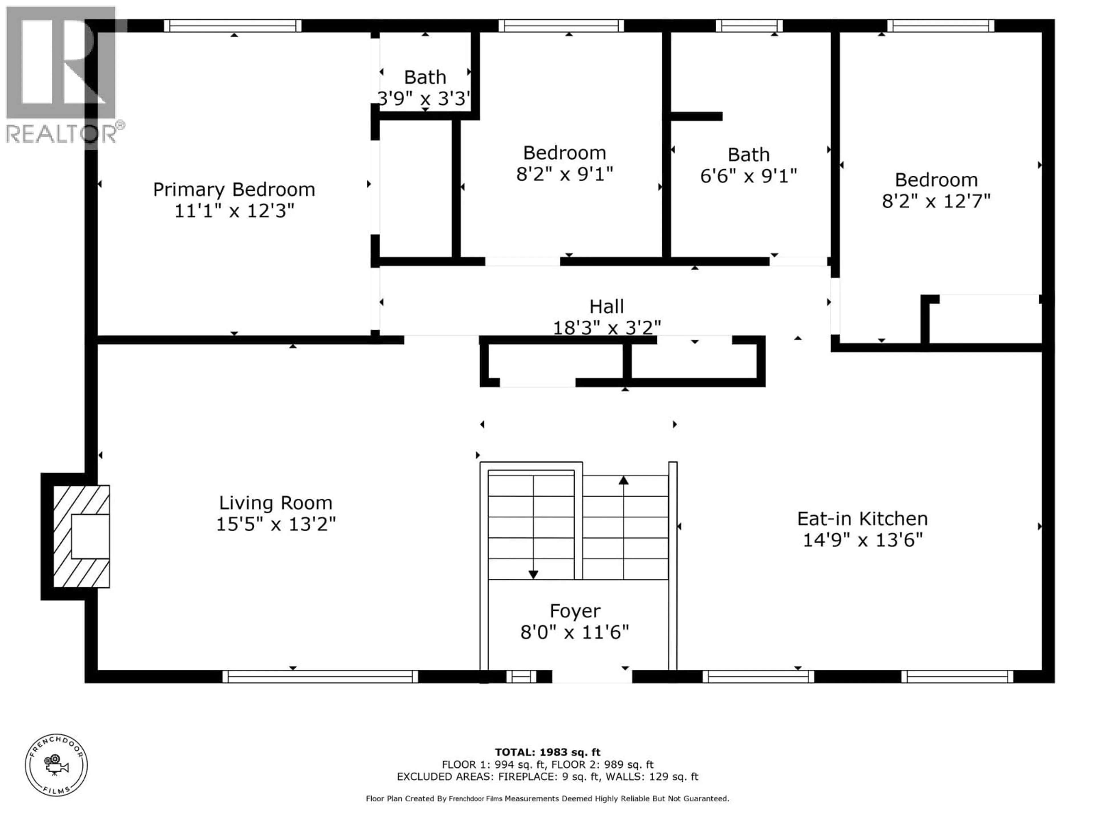 Floor plan for 821 PUHALLO DRIVE, Kamloops British Columbia V2B6P8