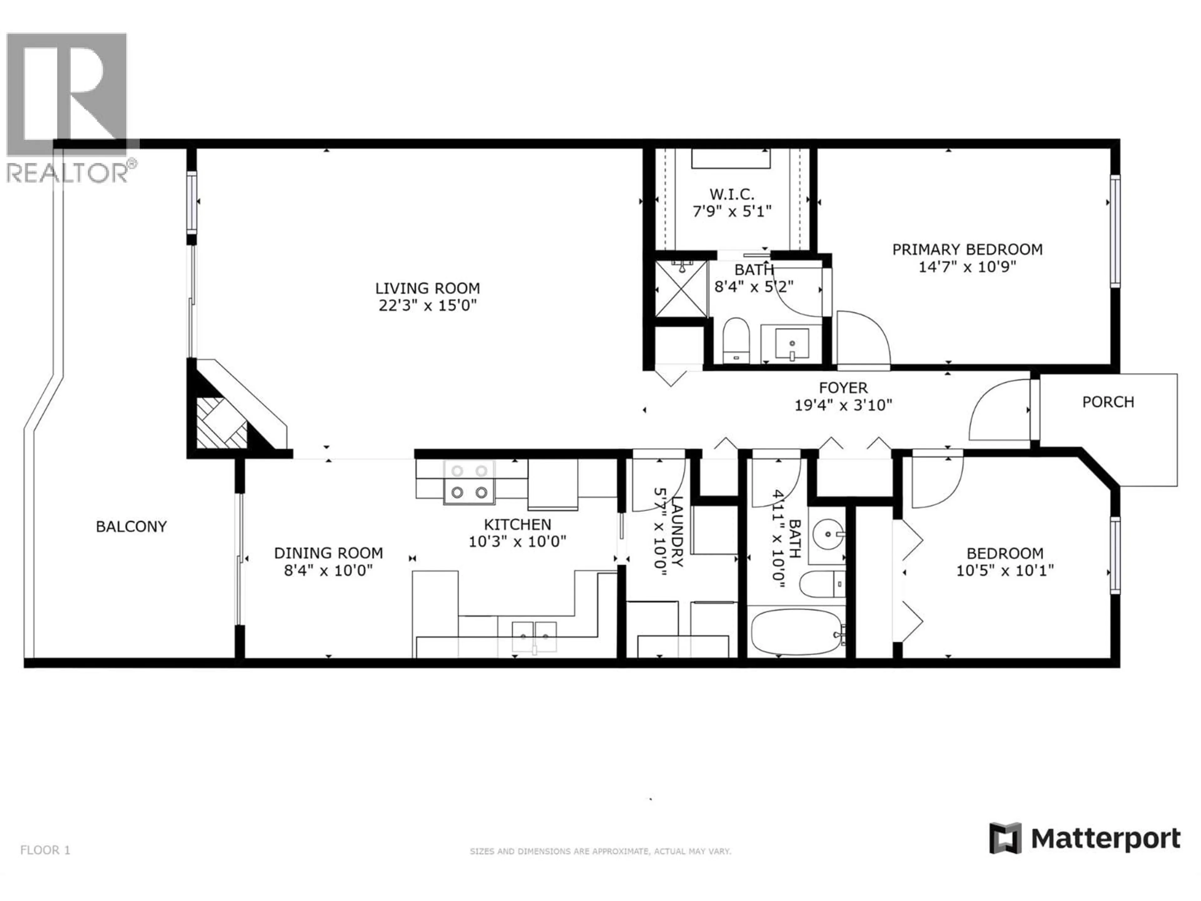 Floor plan for 112 - 4630 PONDEROSA DRIVE, Peachland British Columbia V0H1X5