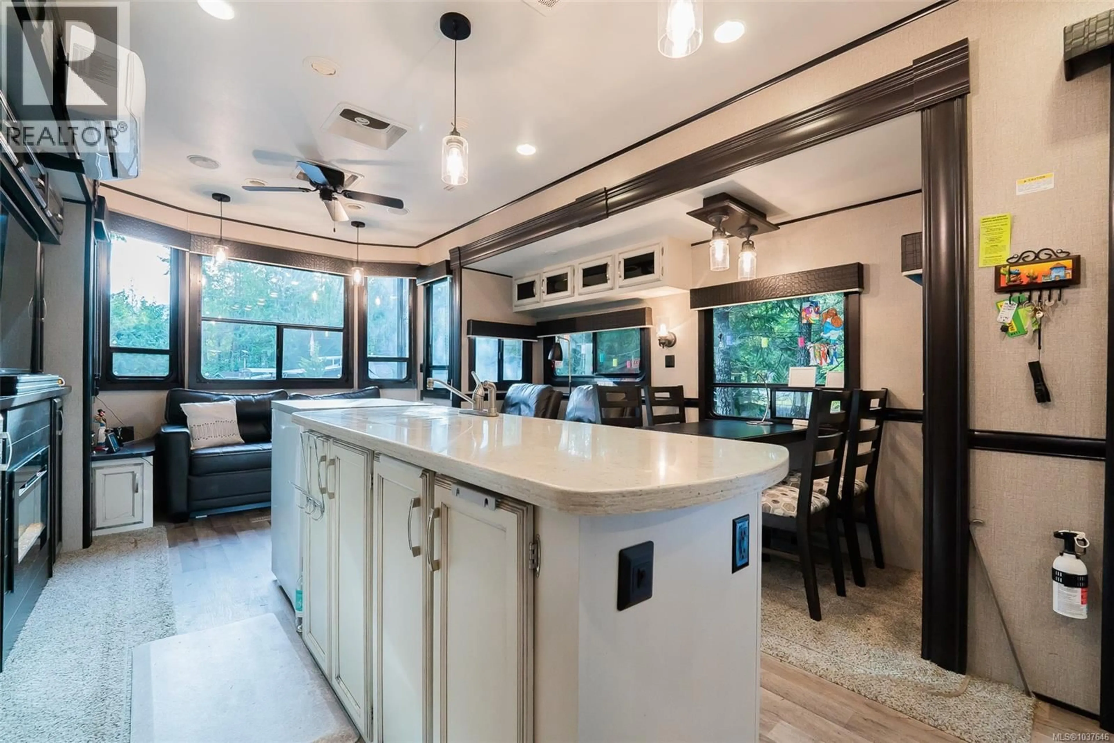 Open concept kitchen, ceramic/tile floor for E2 - 2650 TURNBULL ROAD, Qualicum Beach British Columbia V9R2R2