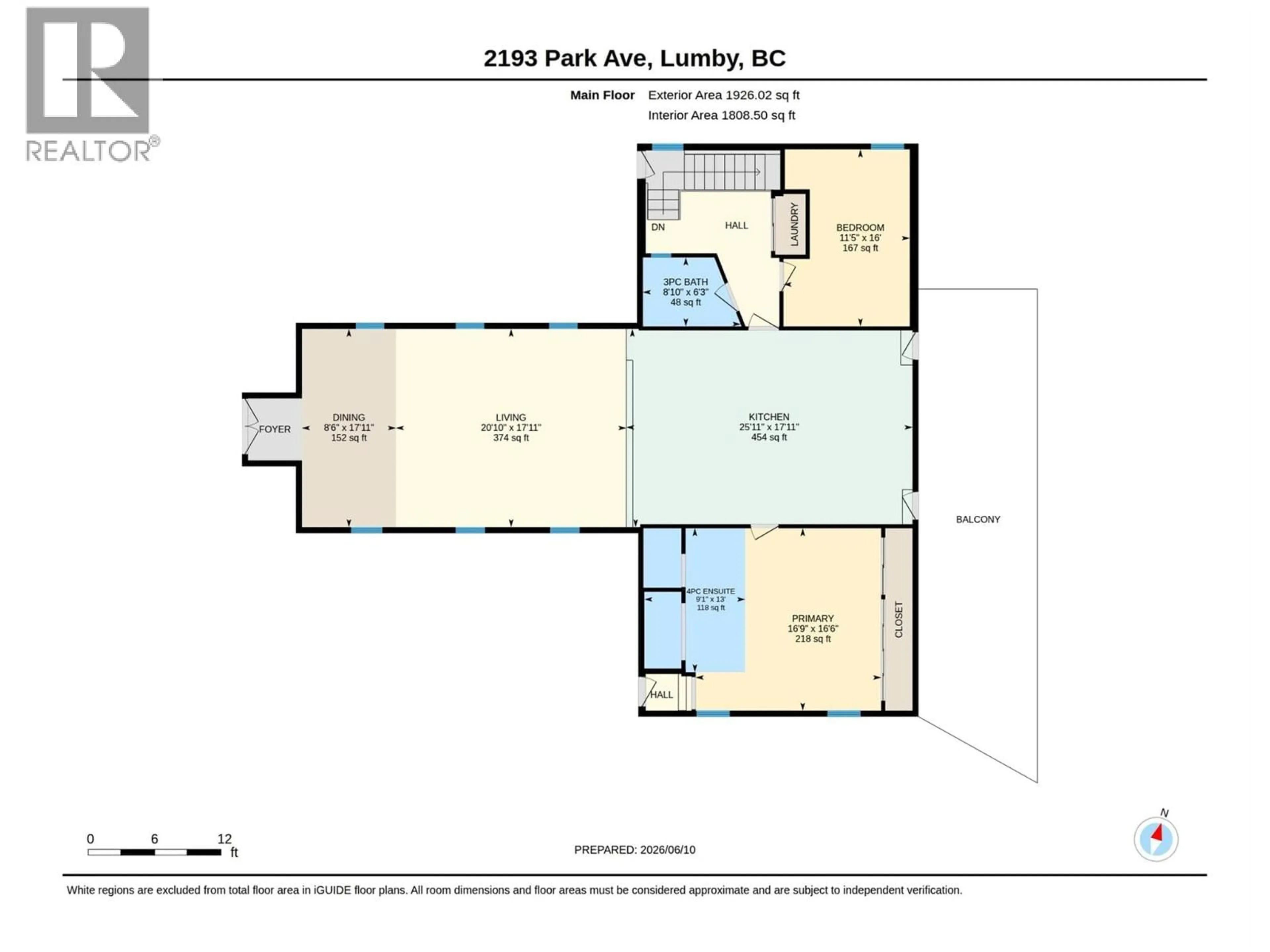 Floor plan for 2193 PARK AVENUE, Lumby British Columbia V0E2G0