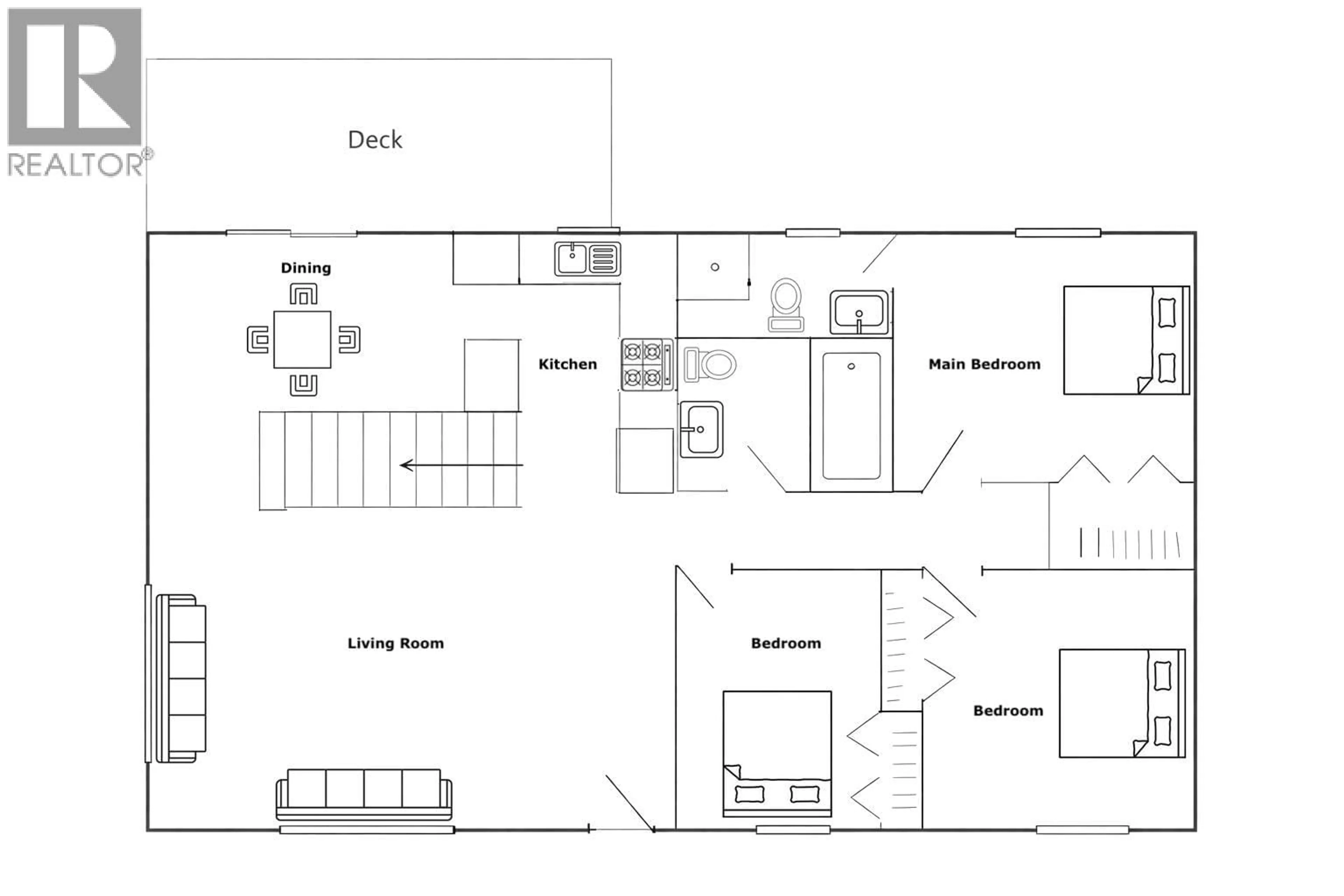Floor plan for 446 CORINA AVENUE, Princeton British Columbia V0X1W0