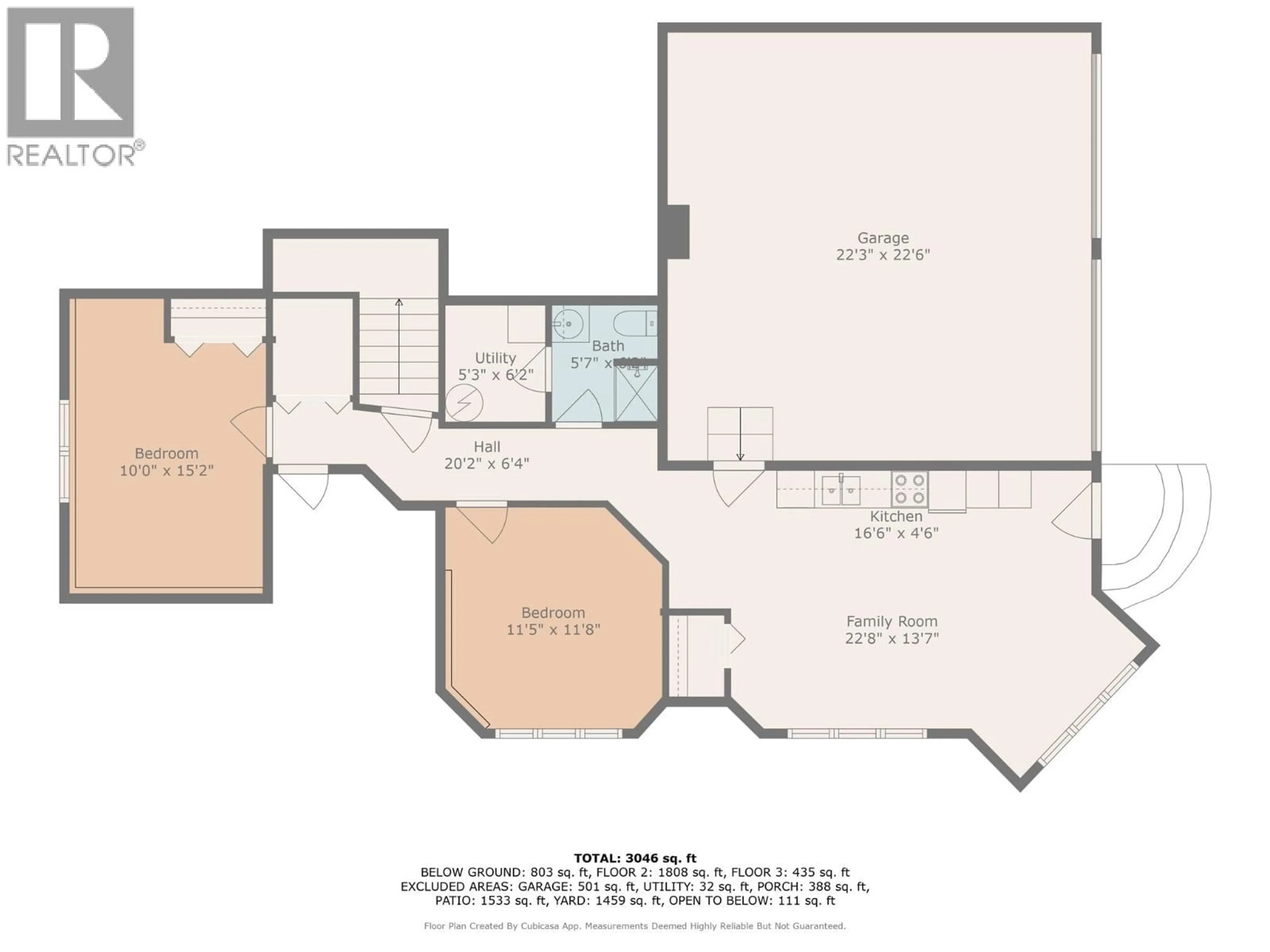 Floor plan for 705 ROYAL PINE DRIVE, Kelowna British Columbia V1Y9G2