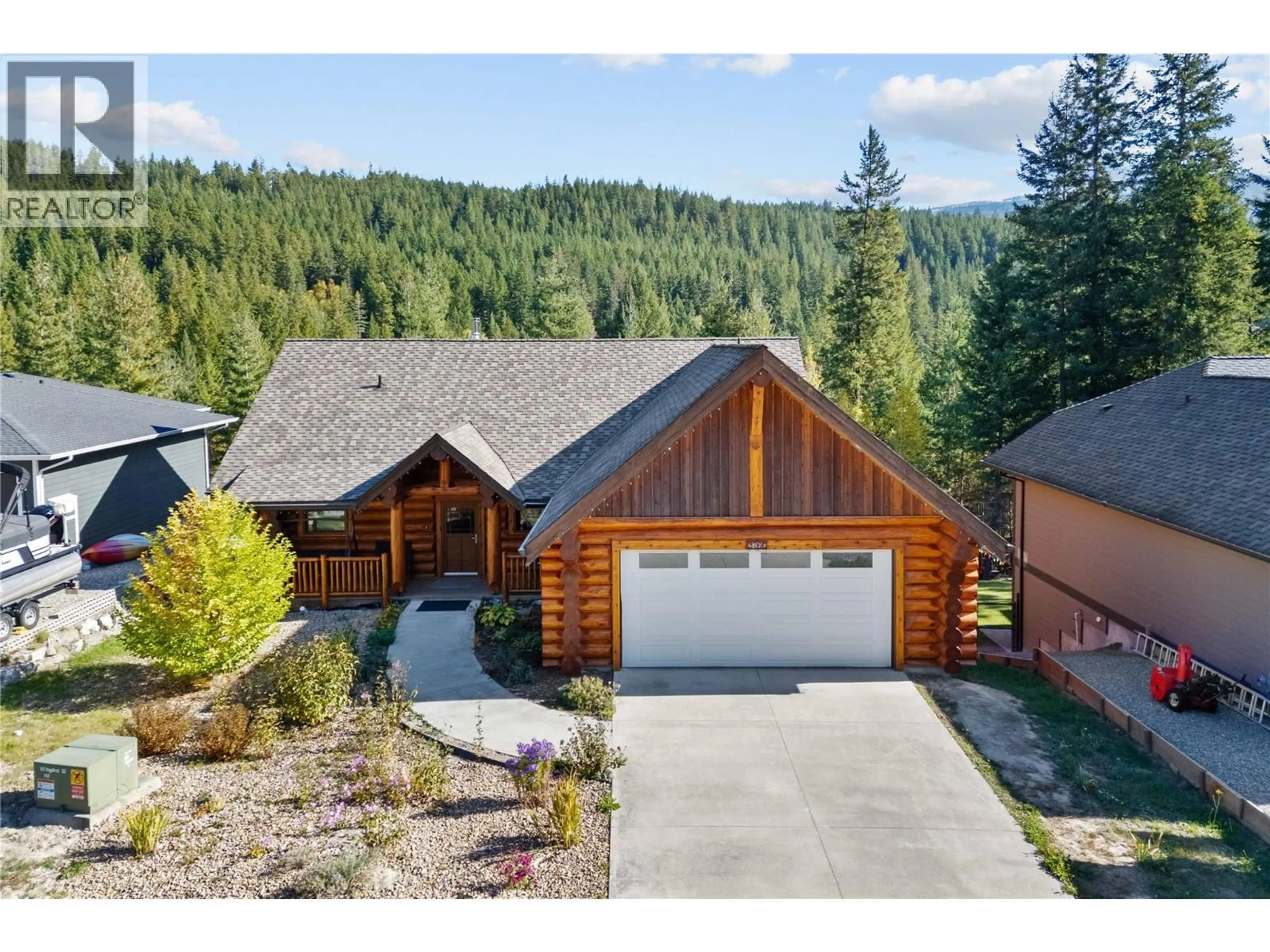 A pic from outside/outdoor area/front of a property/back of a property/a pic from drone, unknown for 2766 VALLEYVIEW DRIVE, Blind Bay British Columbia V0B1H2