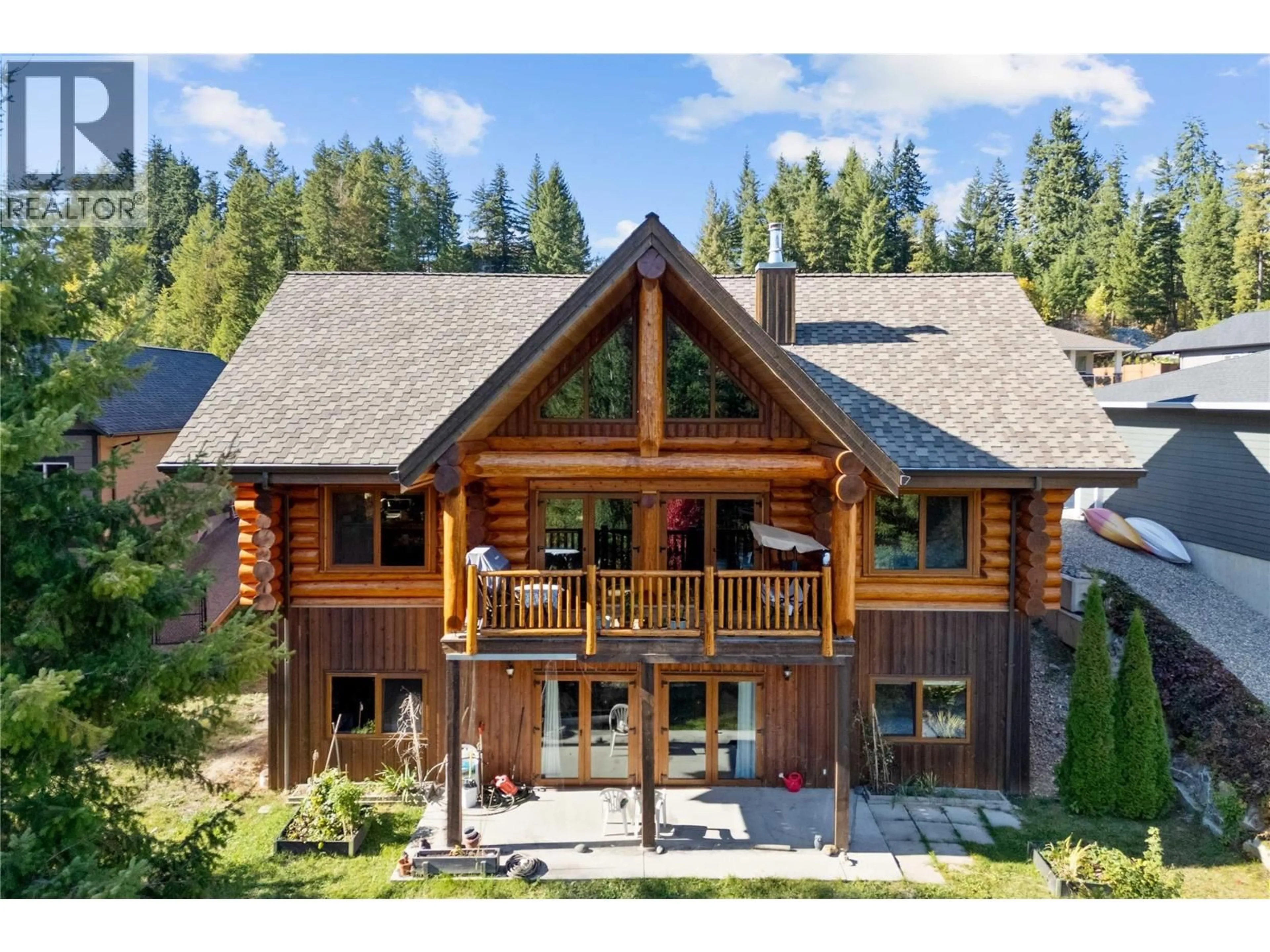 A pic from outside/outdoor area/front of a property/back of a property/a pic from drone, unknown for 2766 VALLEYVIEW DRIVE, Blind Bay British Columbia V0B1H2