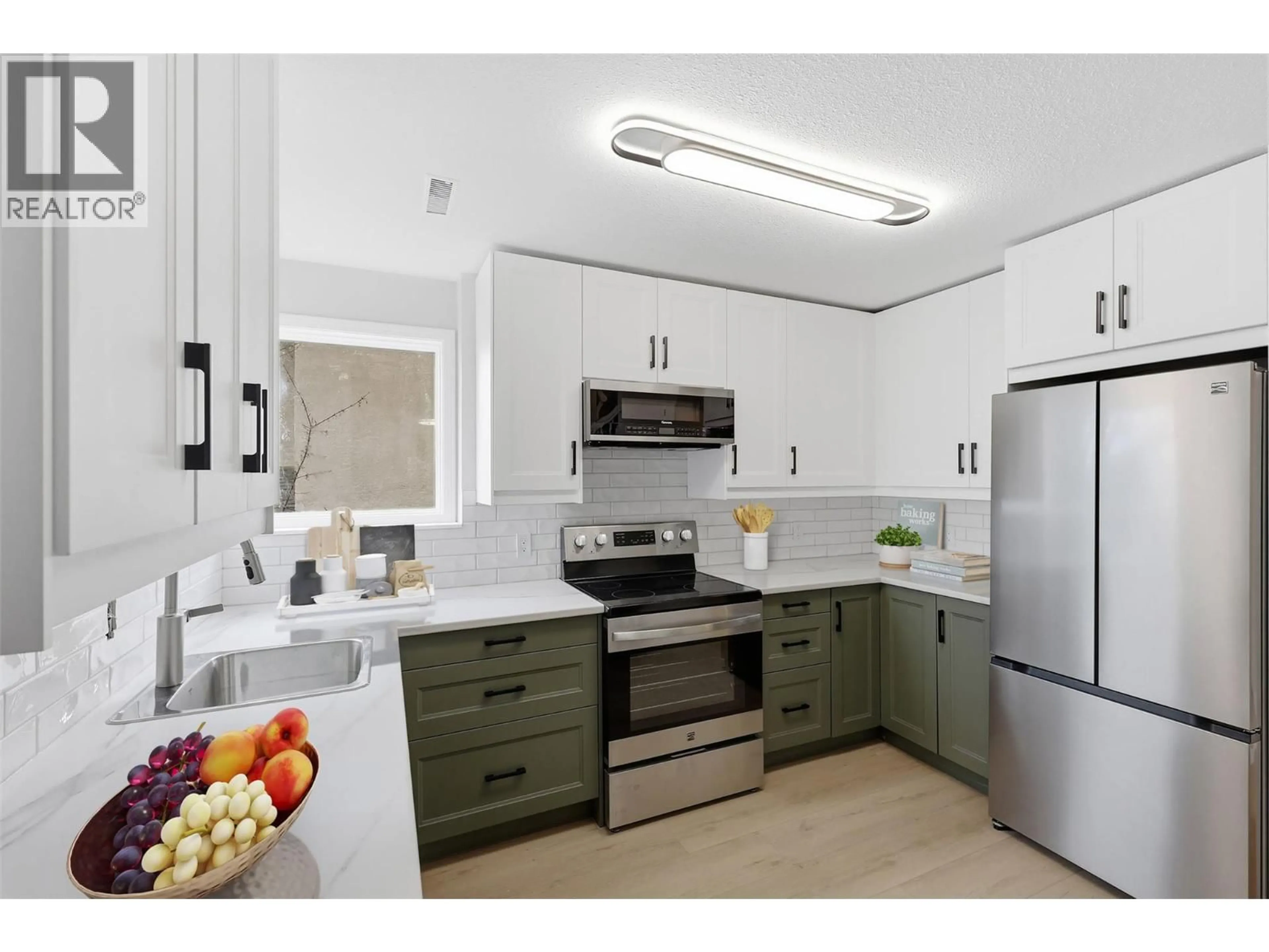 Standard kitchen, ceramic/tile floor for 415 WADDINGTON DRIVE, Kamloops British Columbia V2E1S3