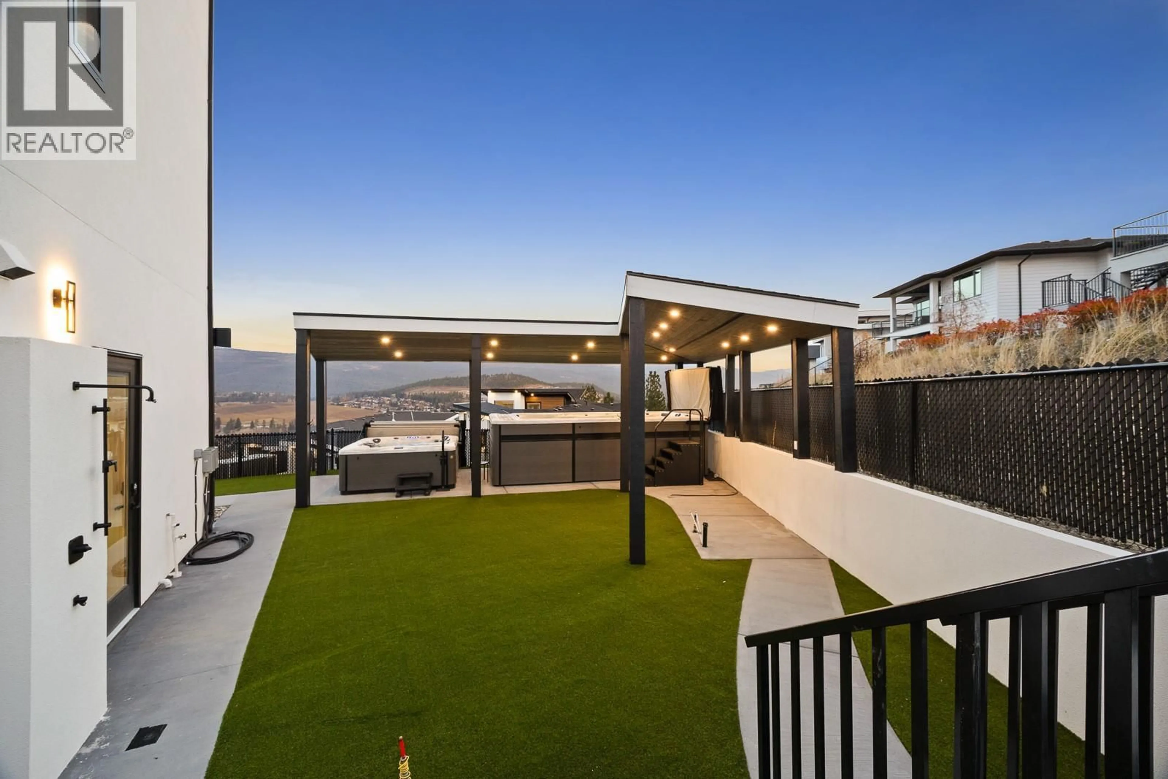 Patio, mountain view for 1102 CARNOUSTIE DRIVE, Kelowna British Columbia V1P0A3