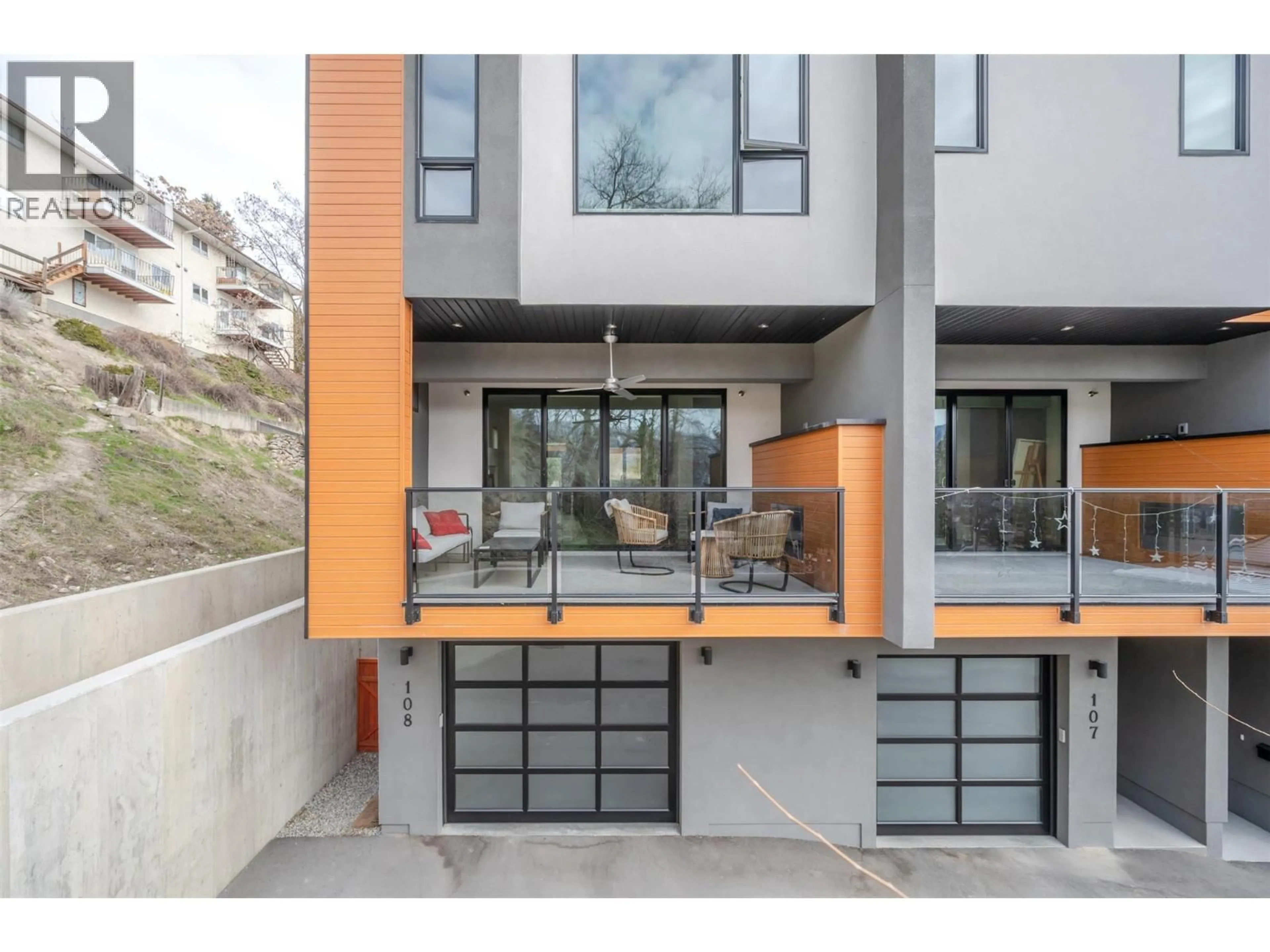 Home with brick exterior material, street for 108 - 555 WADE AVENUE EAST, Penticton British Columbia V2A1T2