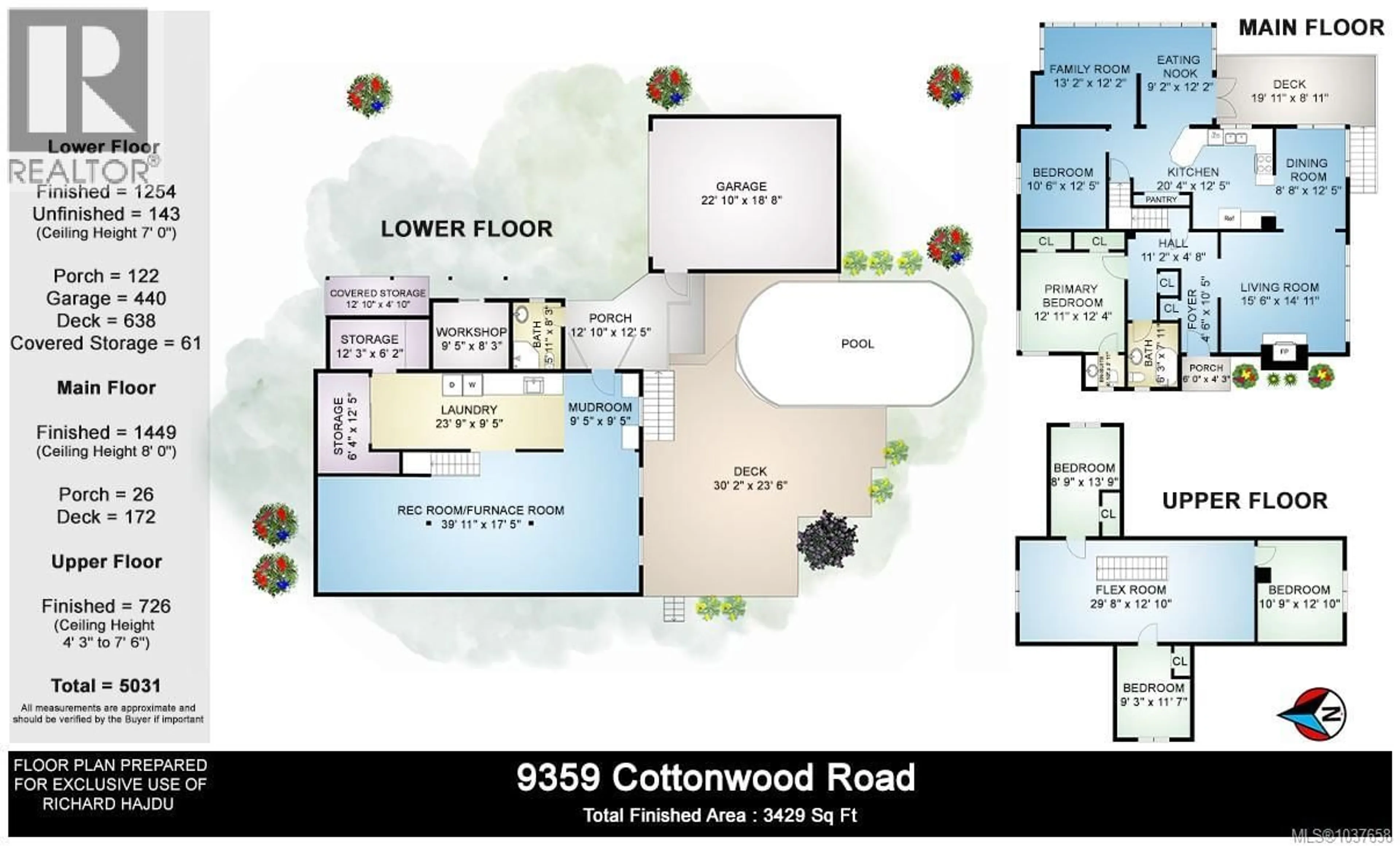 Floor plan for 9359 COTTONWOOD ROAD, Chemainus British Columbia V0R1K5
