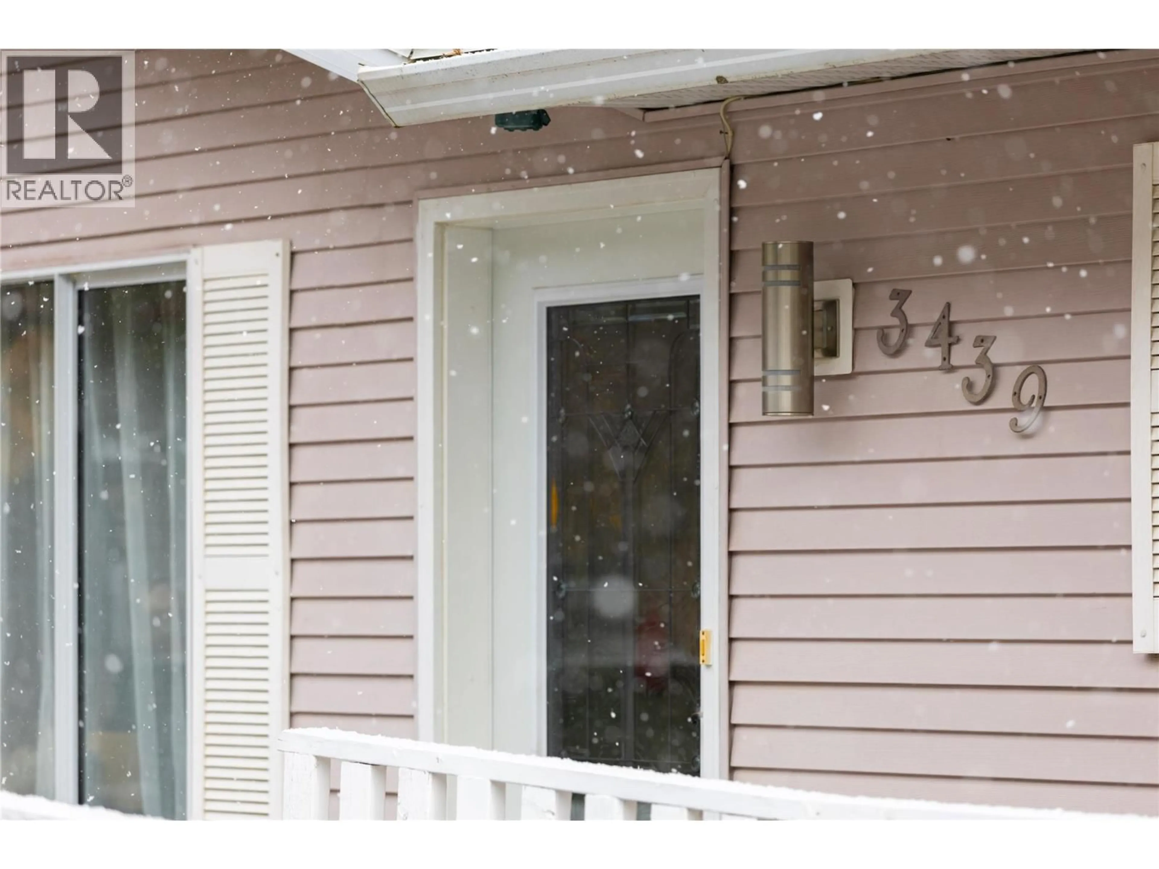 Home with vinyl exterior material, street for 3439 MCIVER ROAD, West Kelowna British Columbia V4T1H7