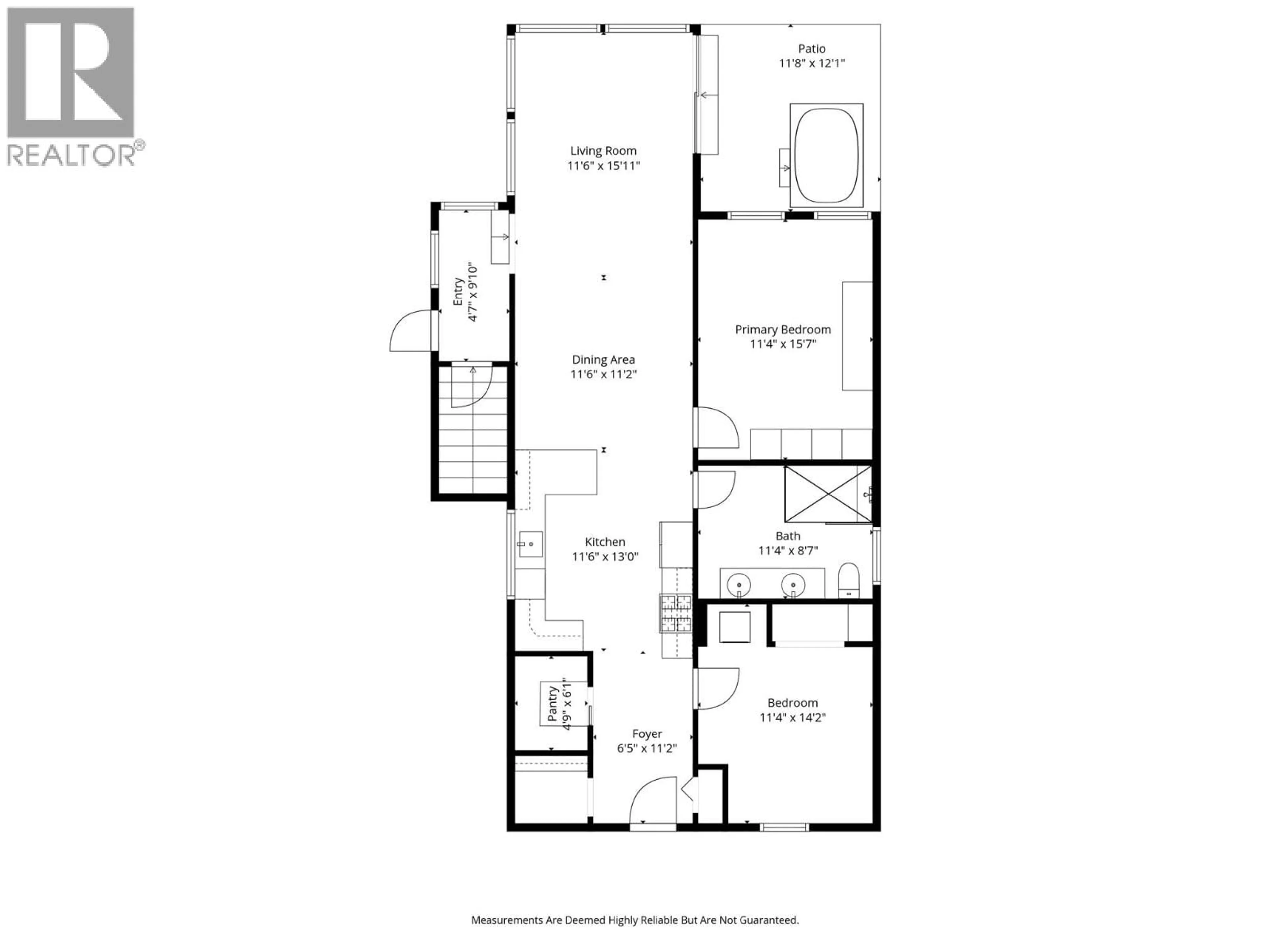 Floor plan for 2200 ALMOND GARDENS ROAD EAST, Grand Forks British Columbia V0H1H4
