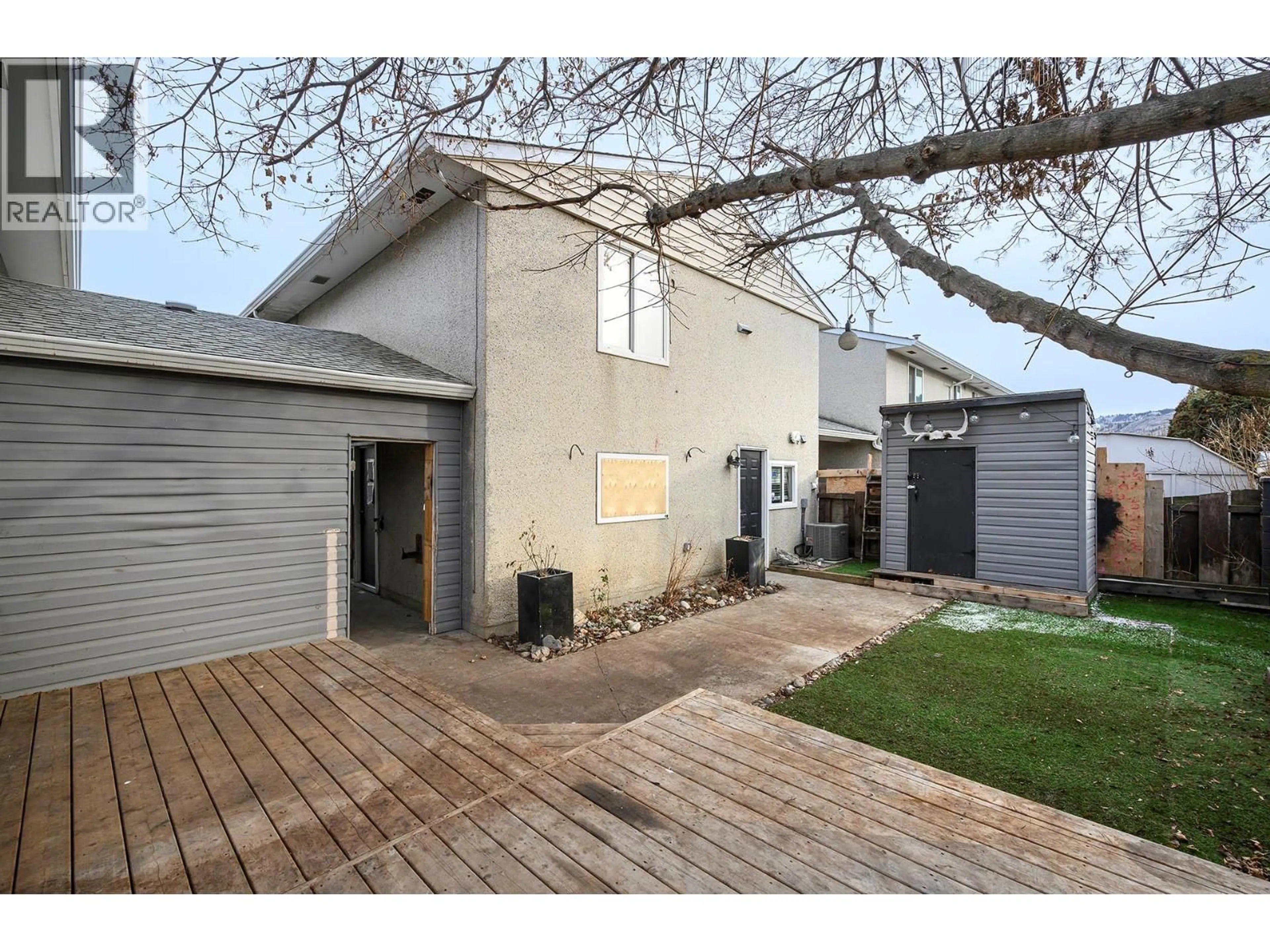 A pic from outside/outdoor area/front of a property/back of a property/a pic from drone, street for 110 - 800 VALHALLA DRIVE, Kamloops British Columbia V2B1R8