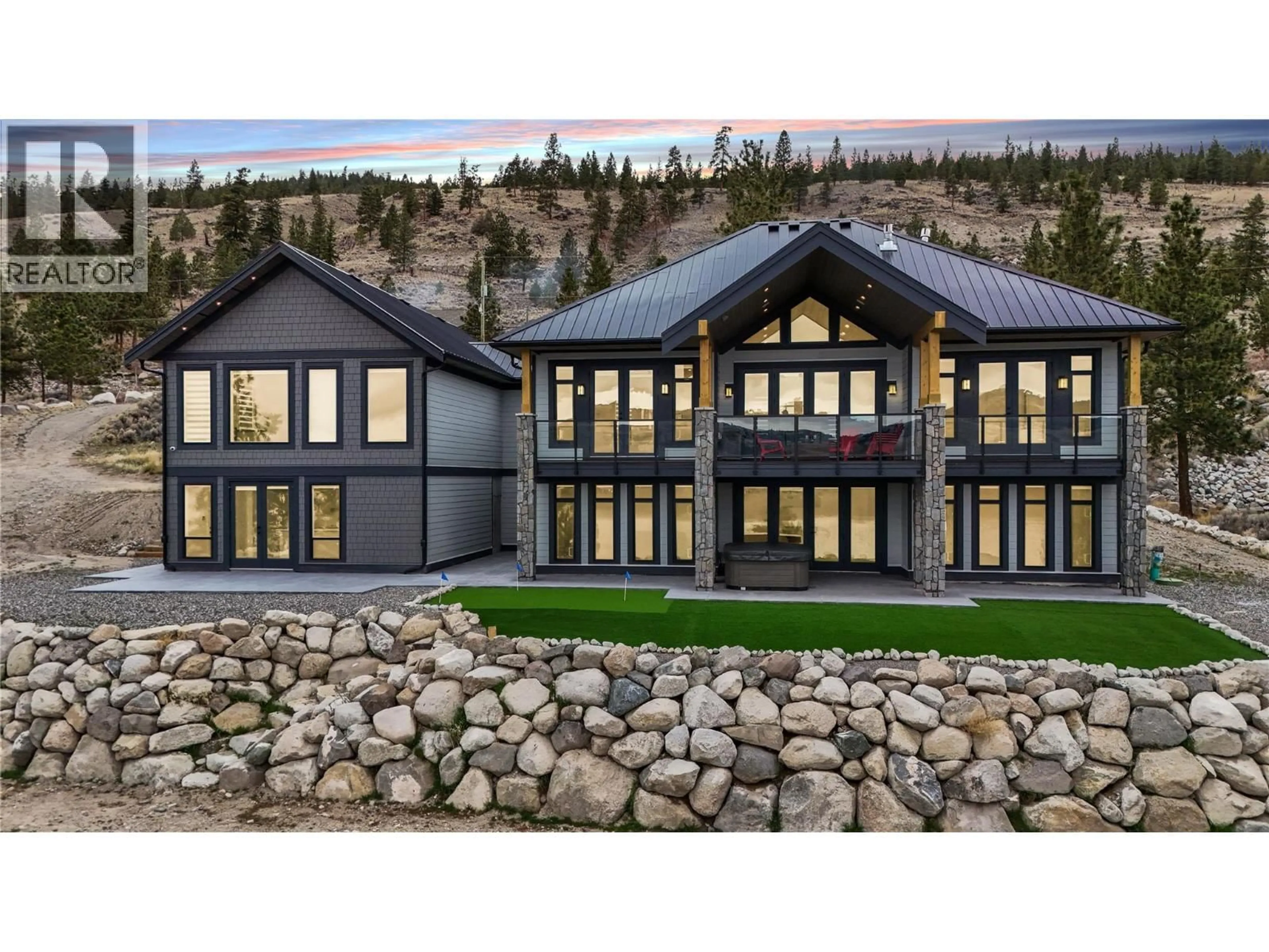 Home with vinyl exterior material, mountain view for 6472 MONCK PARK ROAD, Merritt British Columbia V1K1A0
