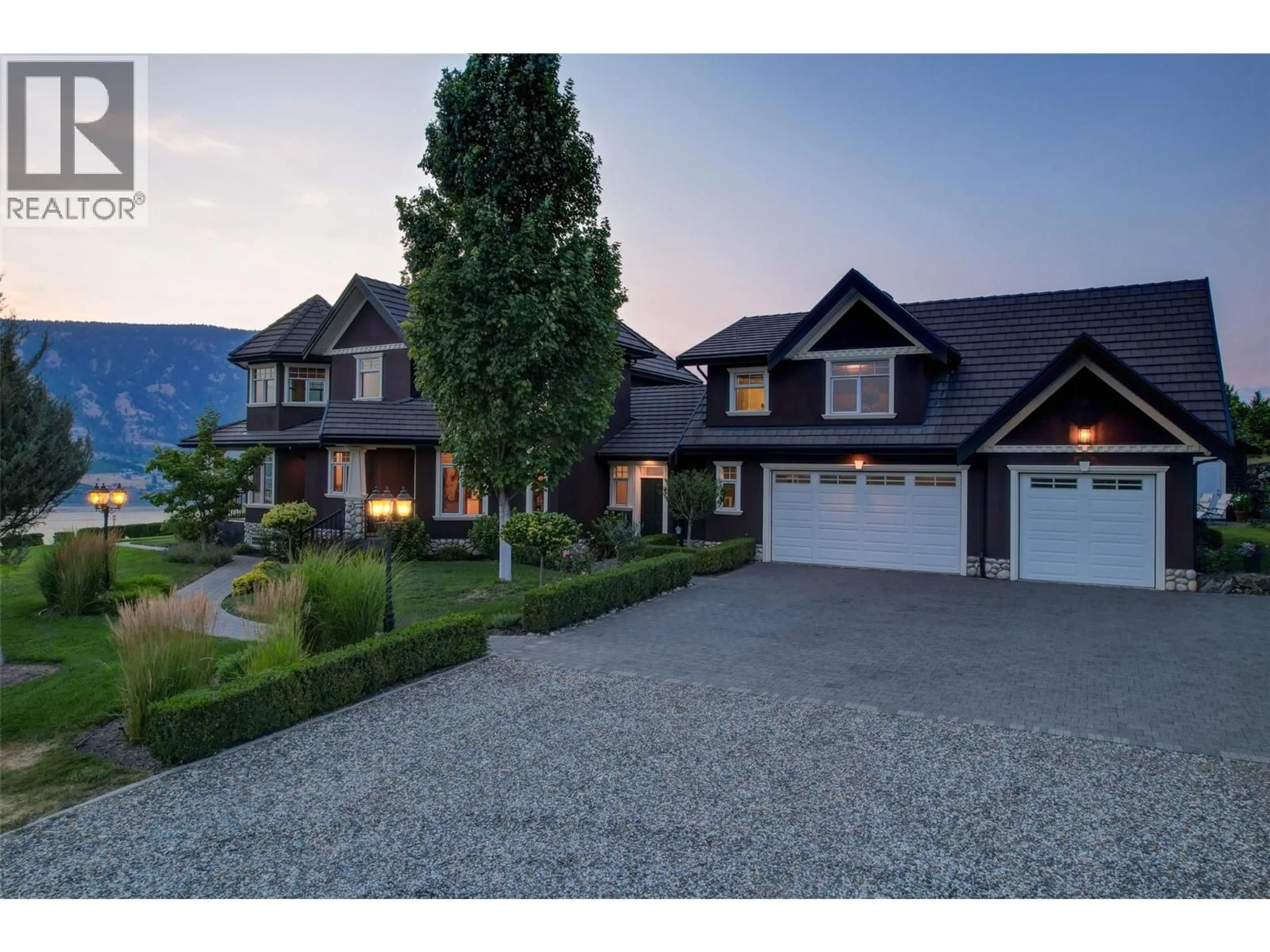 A pic from outside/outdoor area/front of a property/back of a property/a pic from drone, mountain view for 14911 OYAMA ROAD, Oyama British Columbia V4V2C6