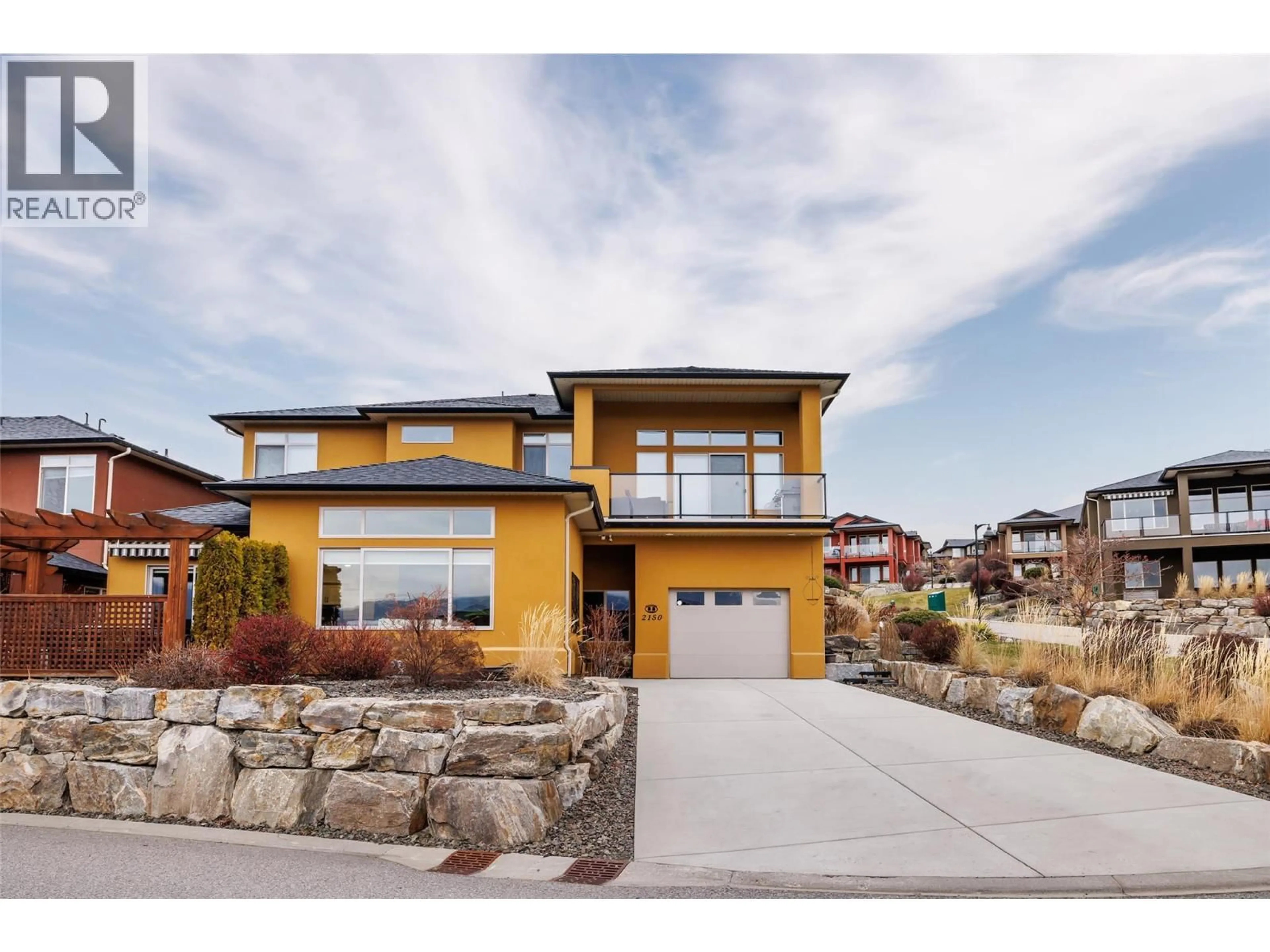 Home with brick exterior material, street for 2150 TALAVERA PLACE, West Kelowna British Columbia V4T3H8