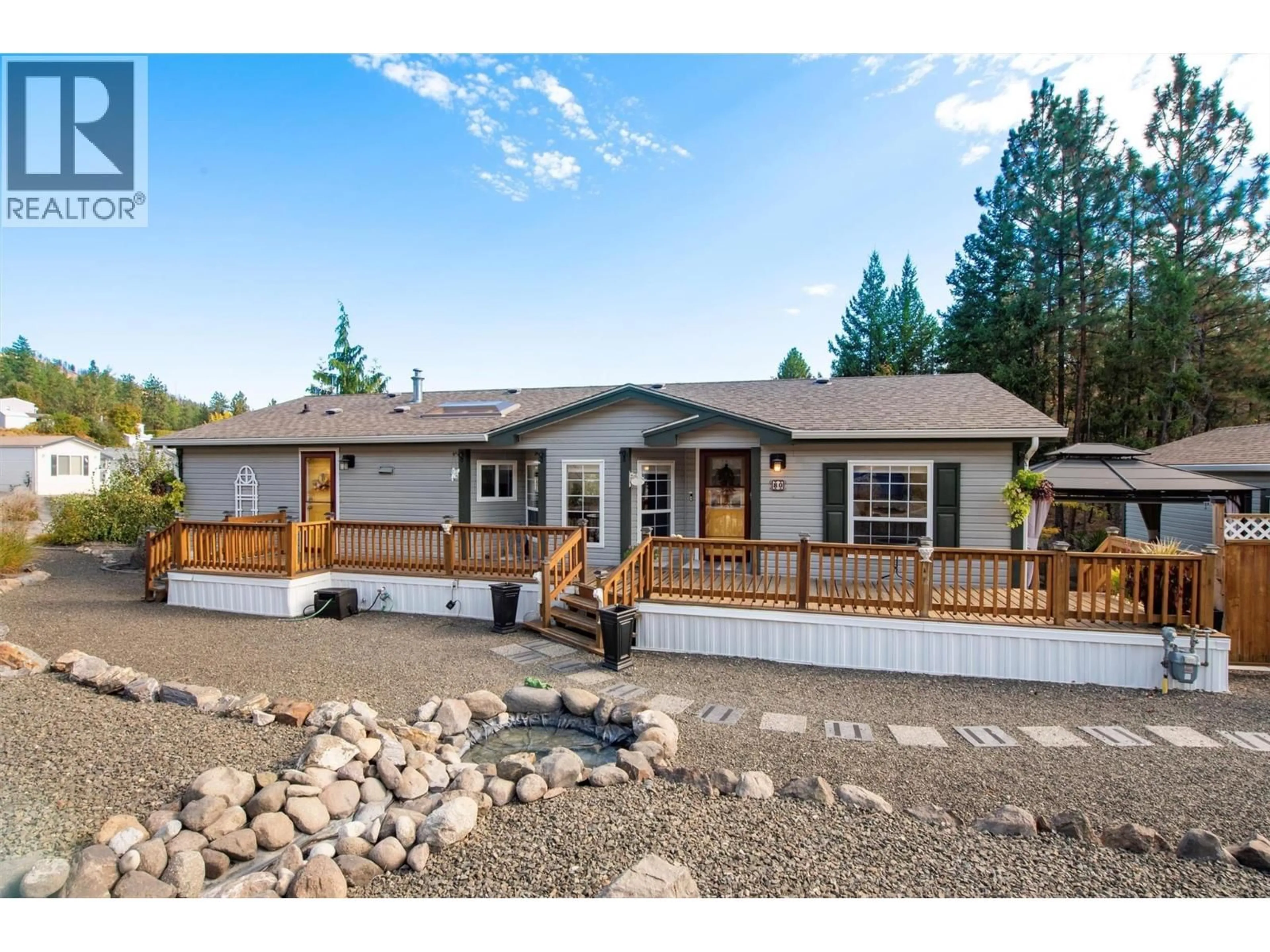 Home with vinyl exterior material, mountain view for 80 - 1750 LENZ ROAD, West Kelowna British Columbia V1Z3N1