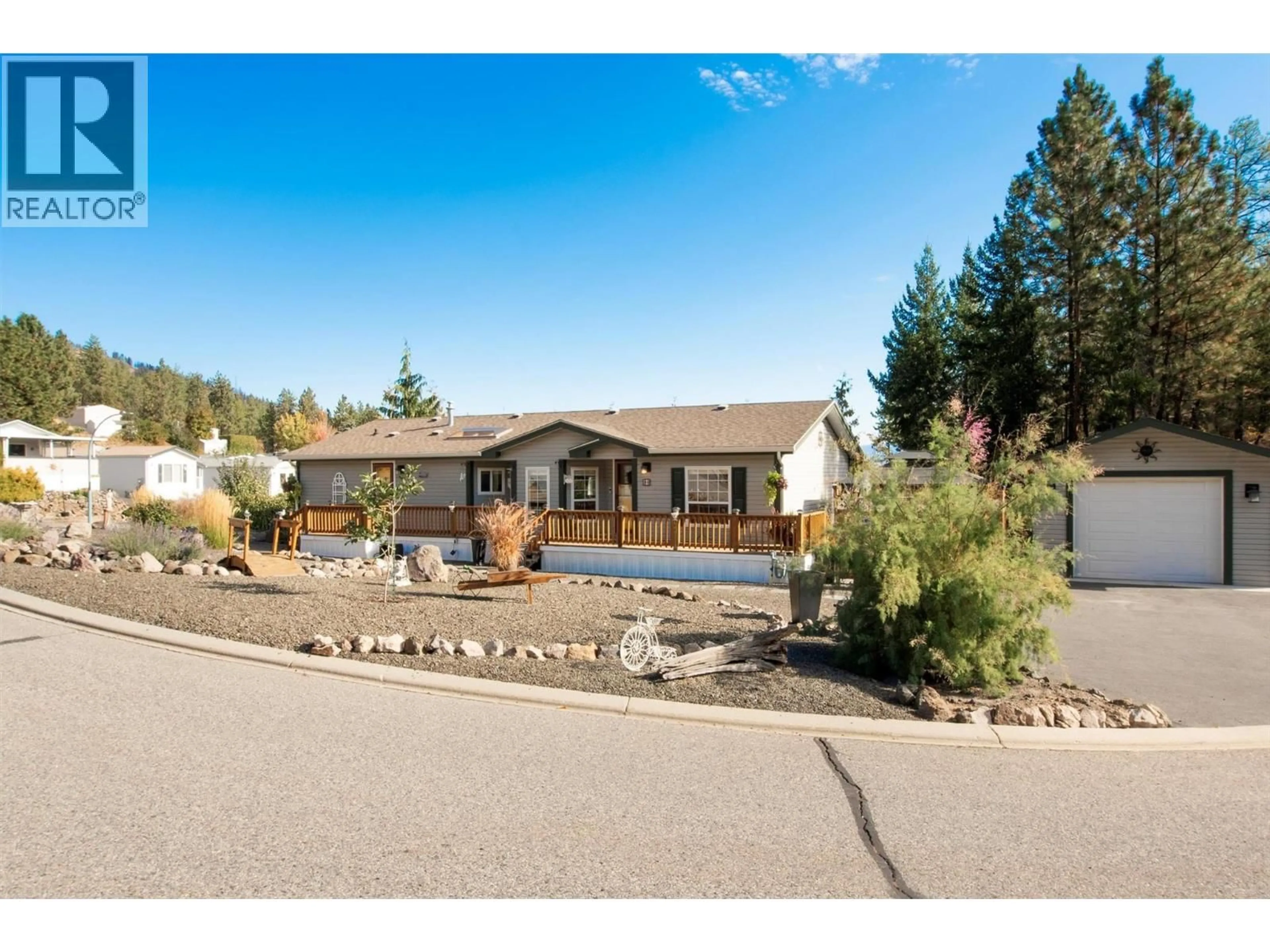 Home with vinyl exterior material, mountain view for 80 - 1750 LENZ ROAD, West Kelowna British Columbia V1Z3N1