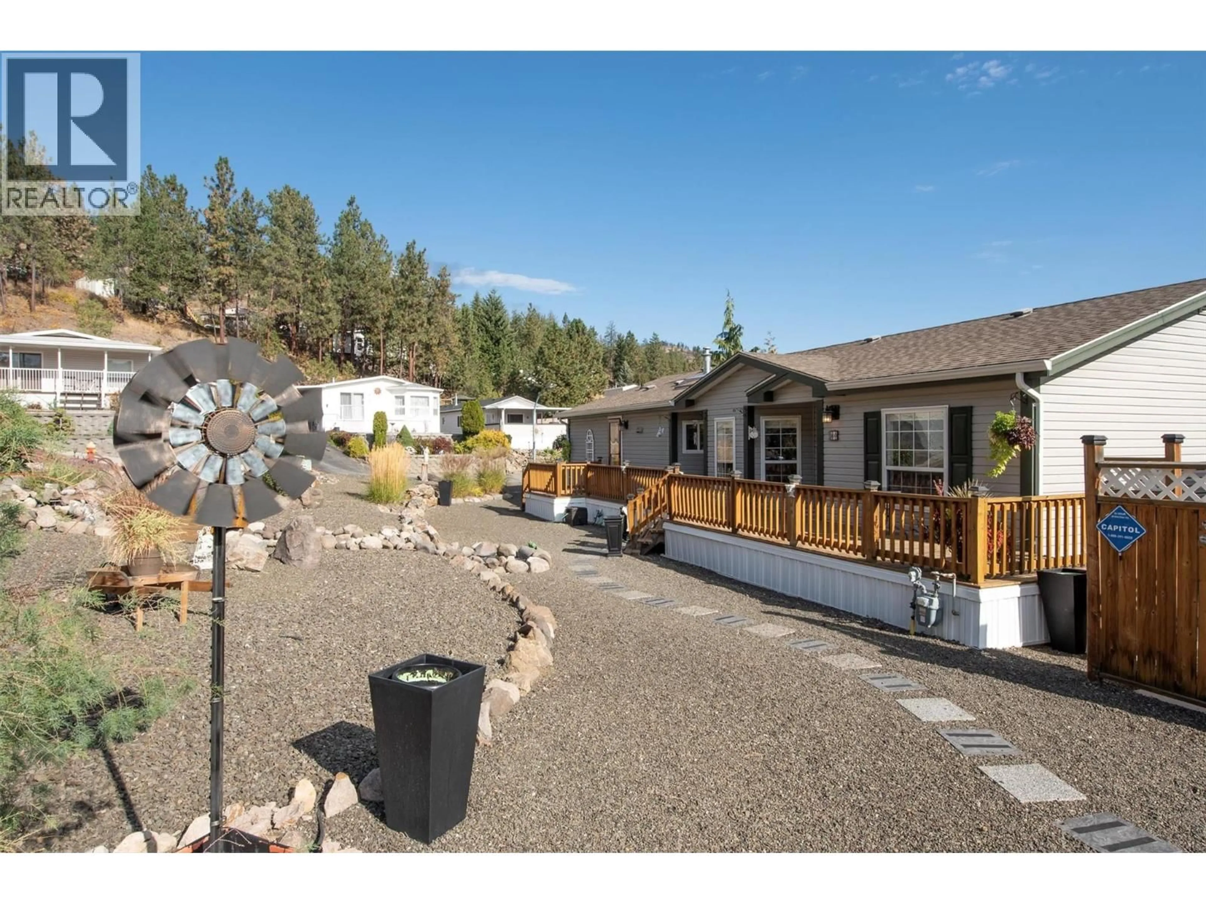 Home with vinyl exterior material, mountain view for 80 - 1750 LENZ ROAD, West Kelowna British Columbia V1Z3N1