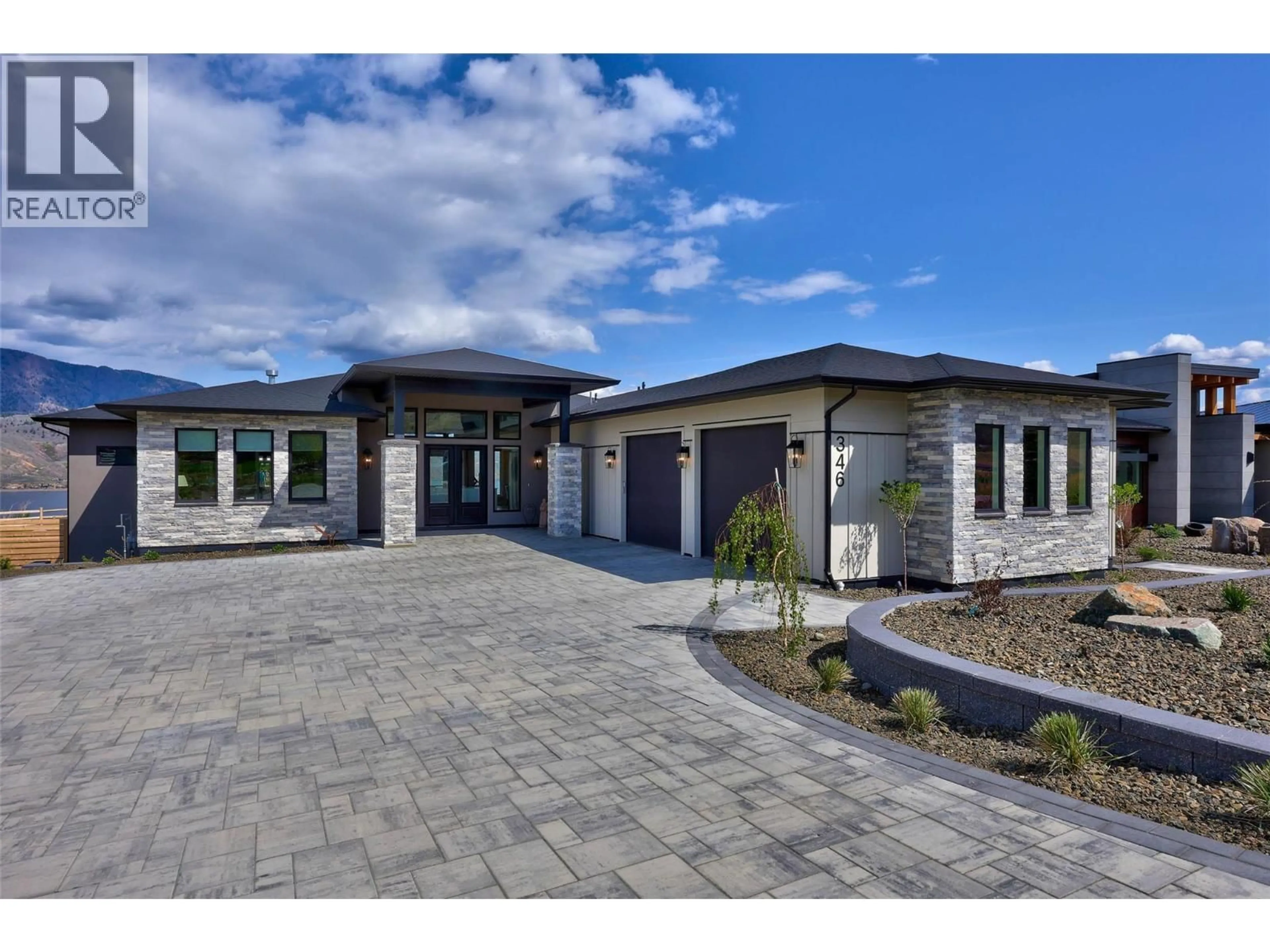 Home with brick exterior material, street for 346 RUE CHEVAL NOIR OTHER, Kamloops British Columbia V1S0G2