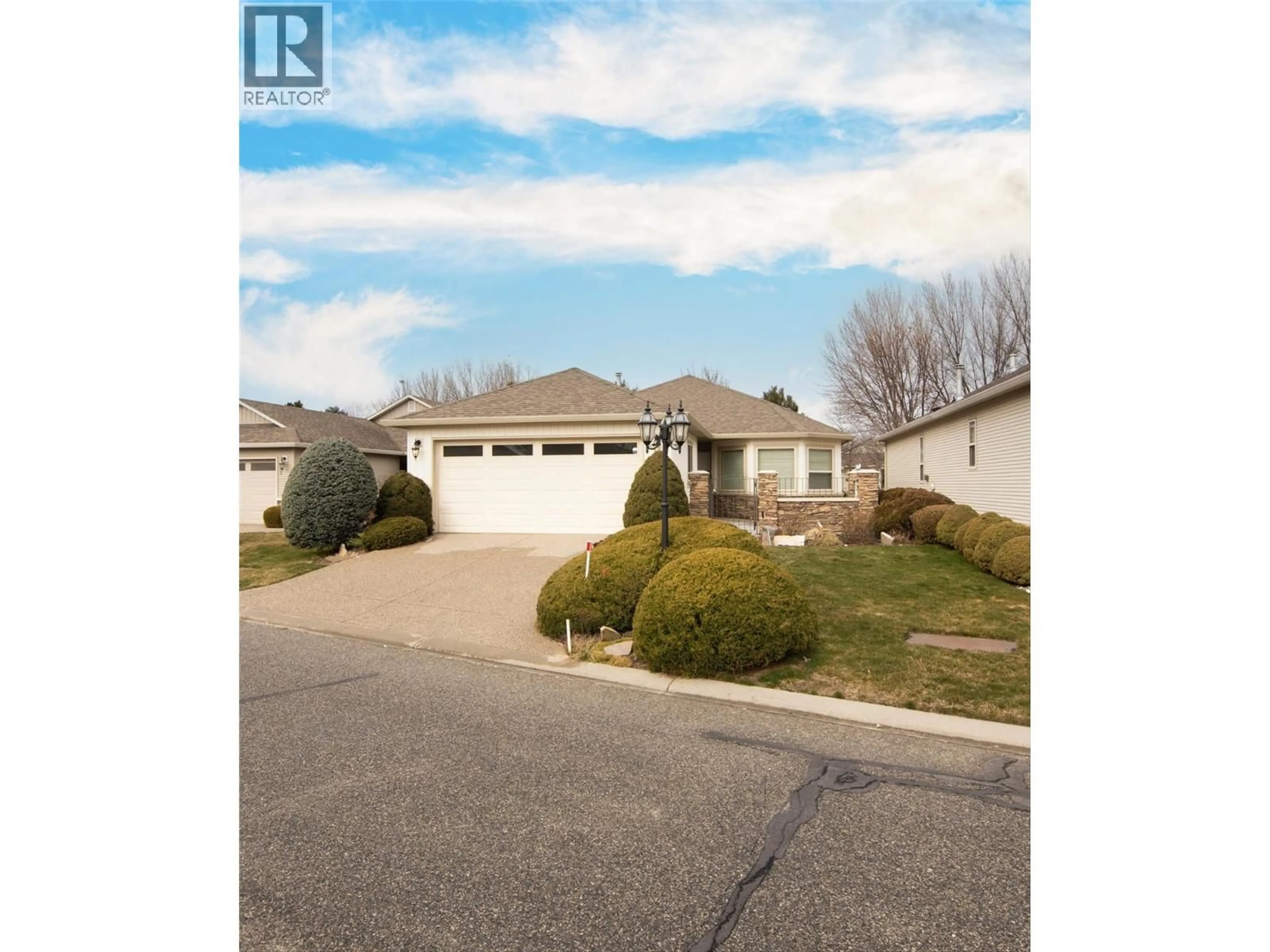 A pic from outside/outdoor area/front of a property/back of a property/a pic from drone, street for 217 - 2365 STILLINGFLEET ROAD, Kelowna British Columbia V1W3X9