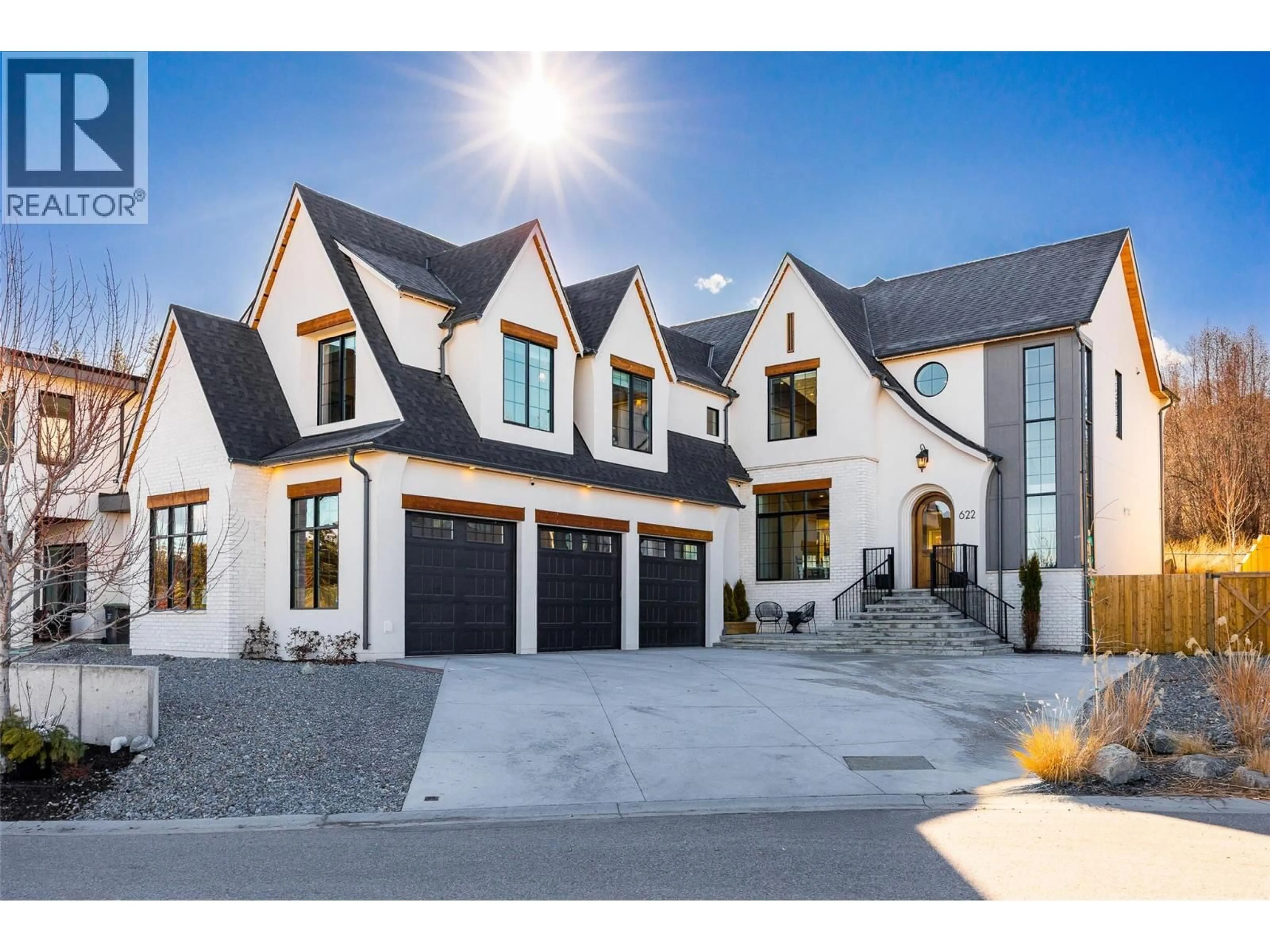 Home with brick exterior material, street for 622 TRUMPETER ROAD, Kelowna British Columbia V1W5K6