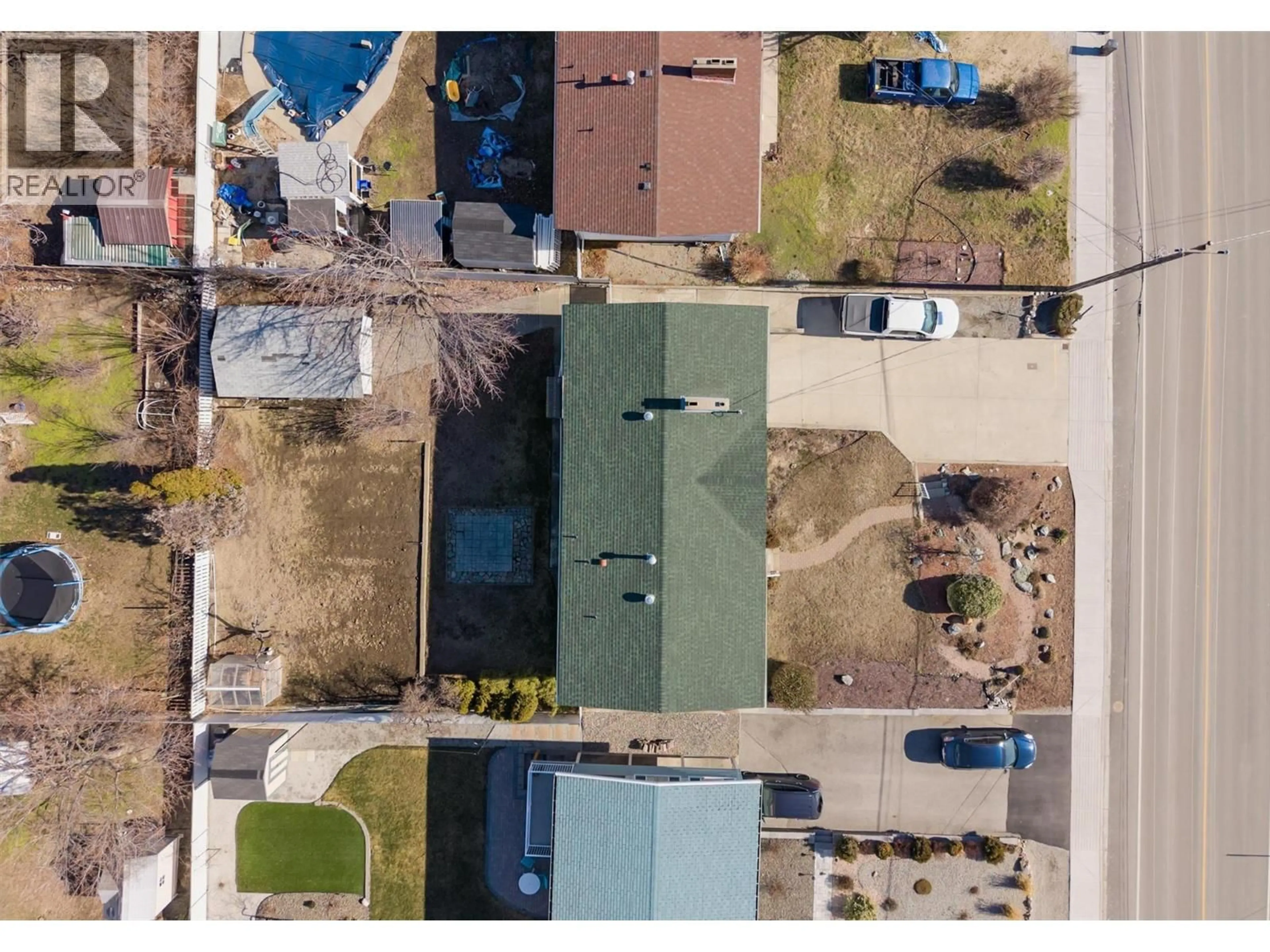 A pic from outside/outdoor area/front of a property/back of a property/a pic from drone, street for 2442 BUTT ROAD, West Kelowna British Columbia V4T1N7