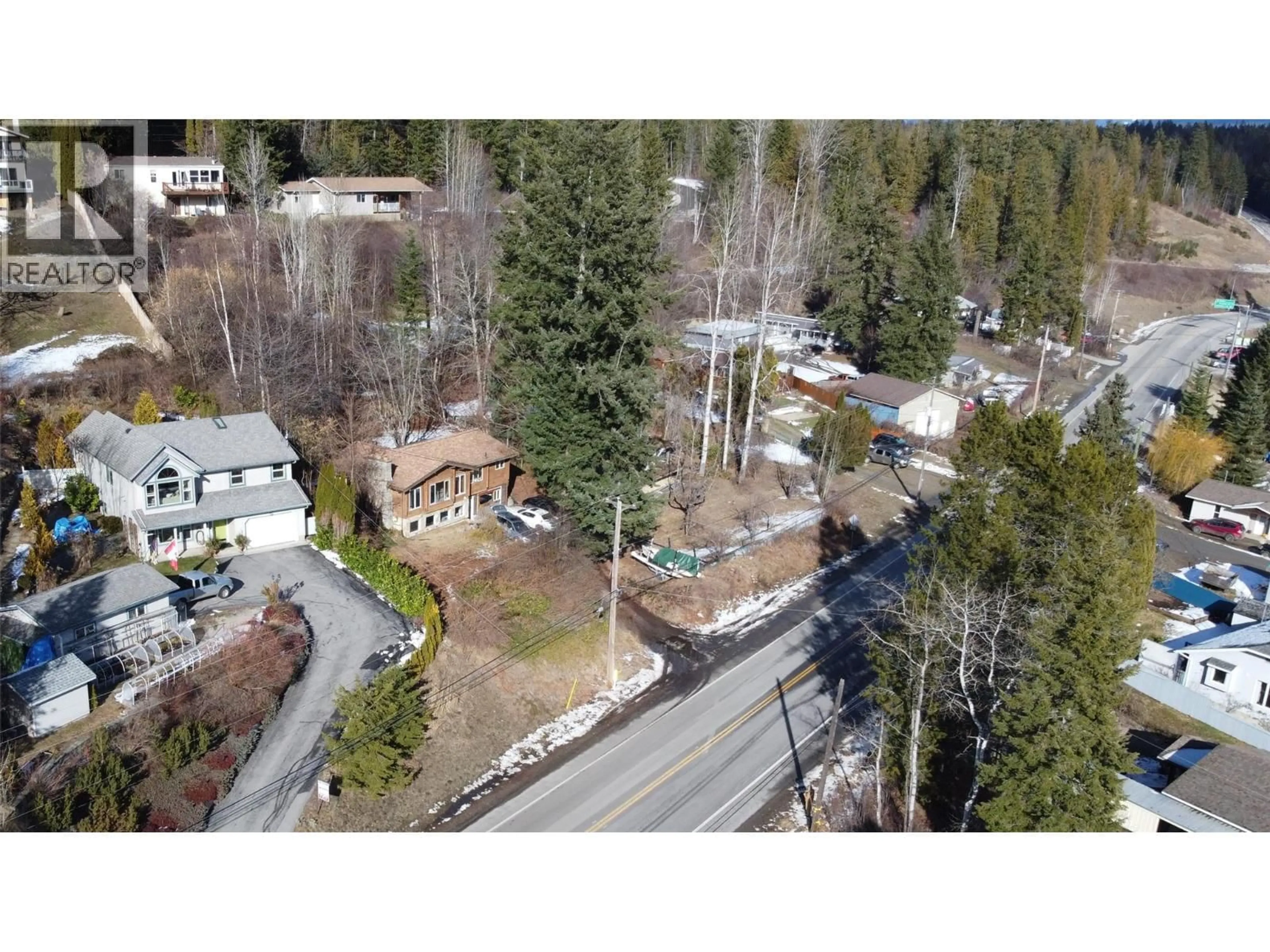 A pic from outside/outdoor area/front of a property/back of a property/a pic from drone, unknown for 7761 3A HIGHWAY, Balfour British Columbia V0G1C0