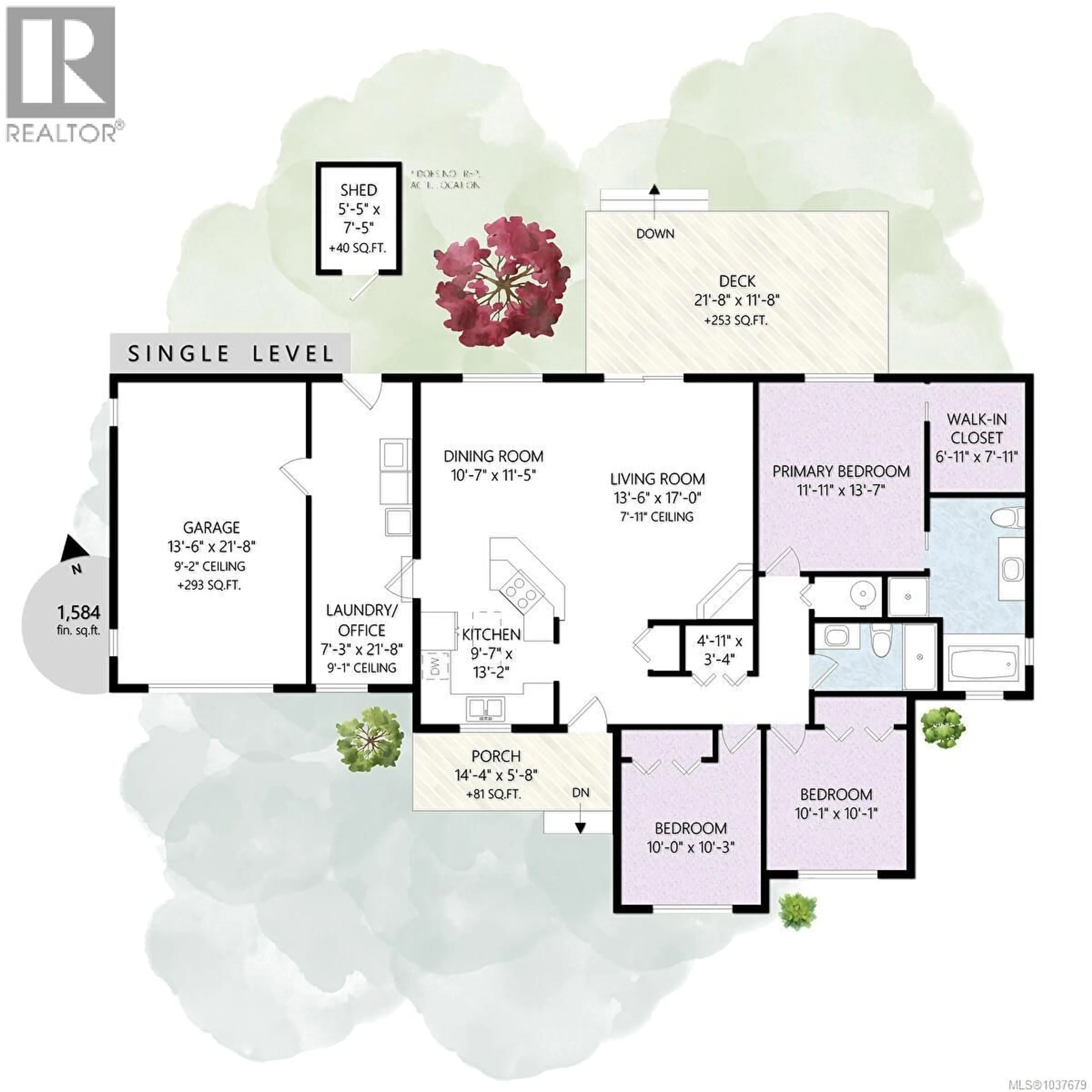 Floor plan for 278 GROVEHILL ROAD, Qualicum Beach British Columbia V9K2L9