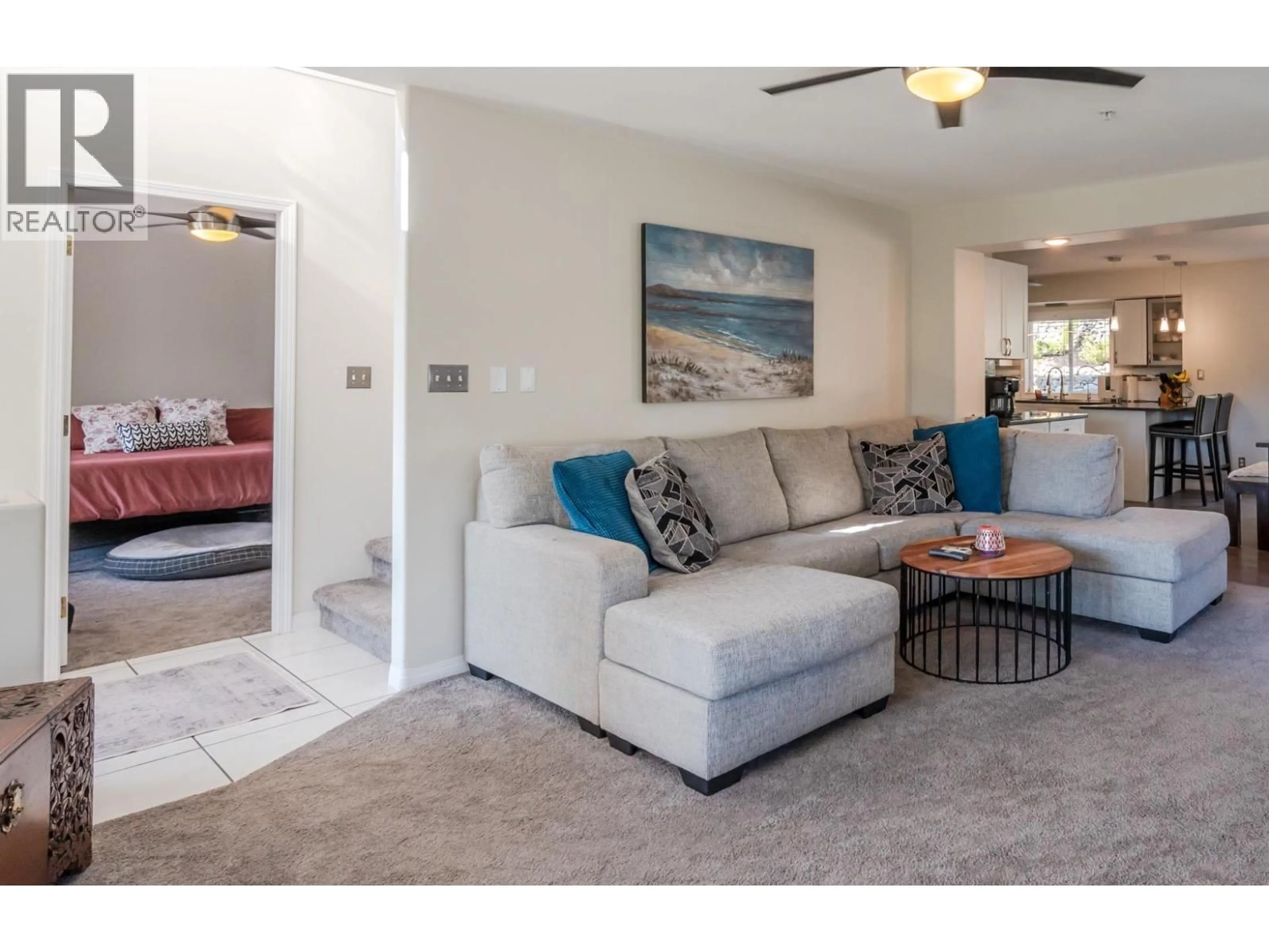 Living room with furniture, unknown for 4123 PONDEROSA DRIVE, Peachland British Columbia V0H1X5