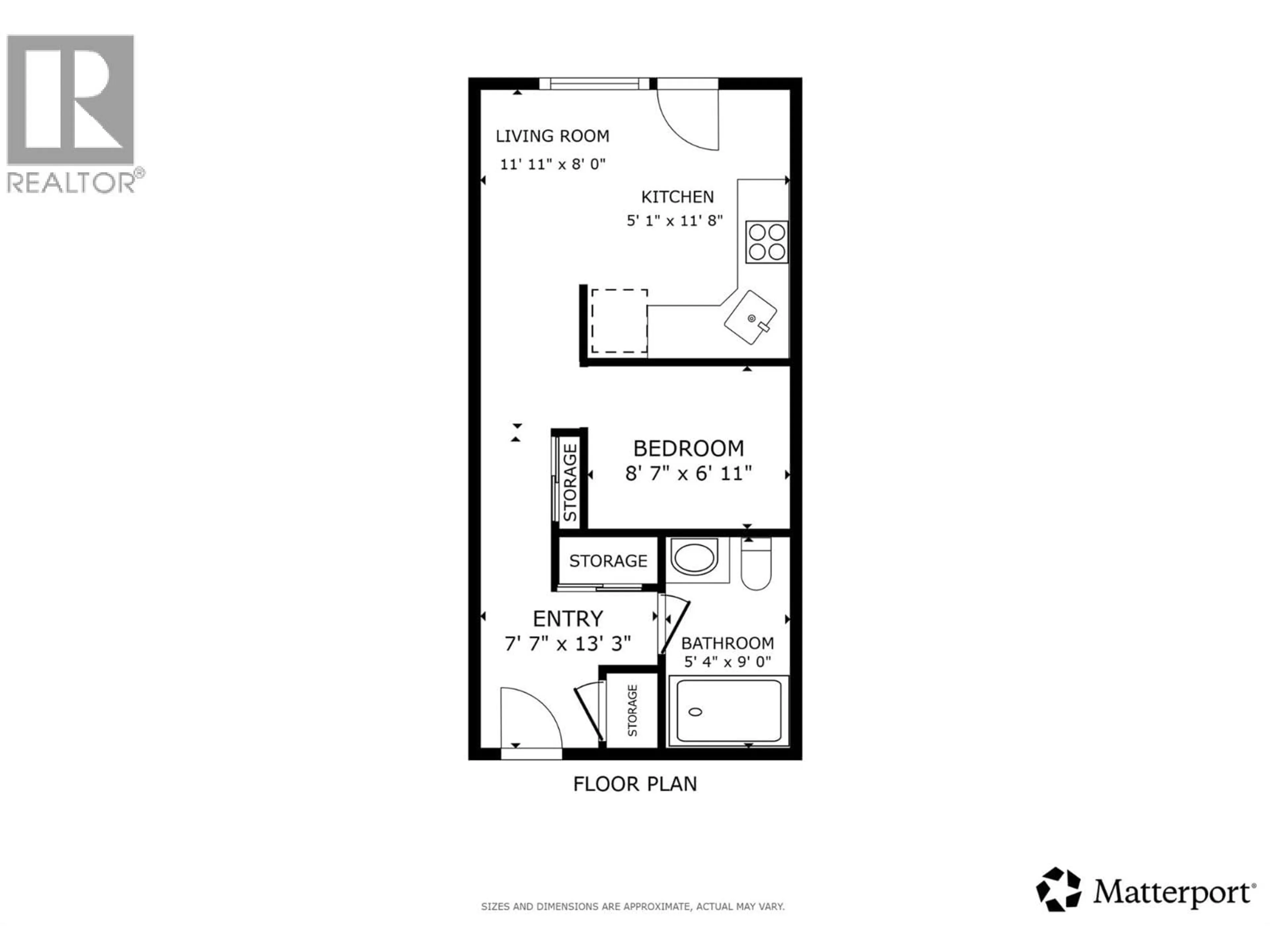 Floor plan for 513 - 2345 BUTT ROAD, West Kelowna British Columbia V4T1N6