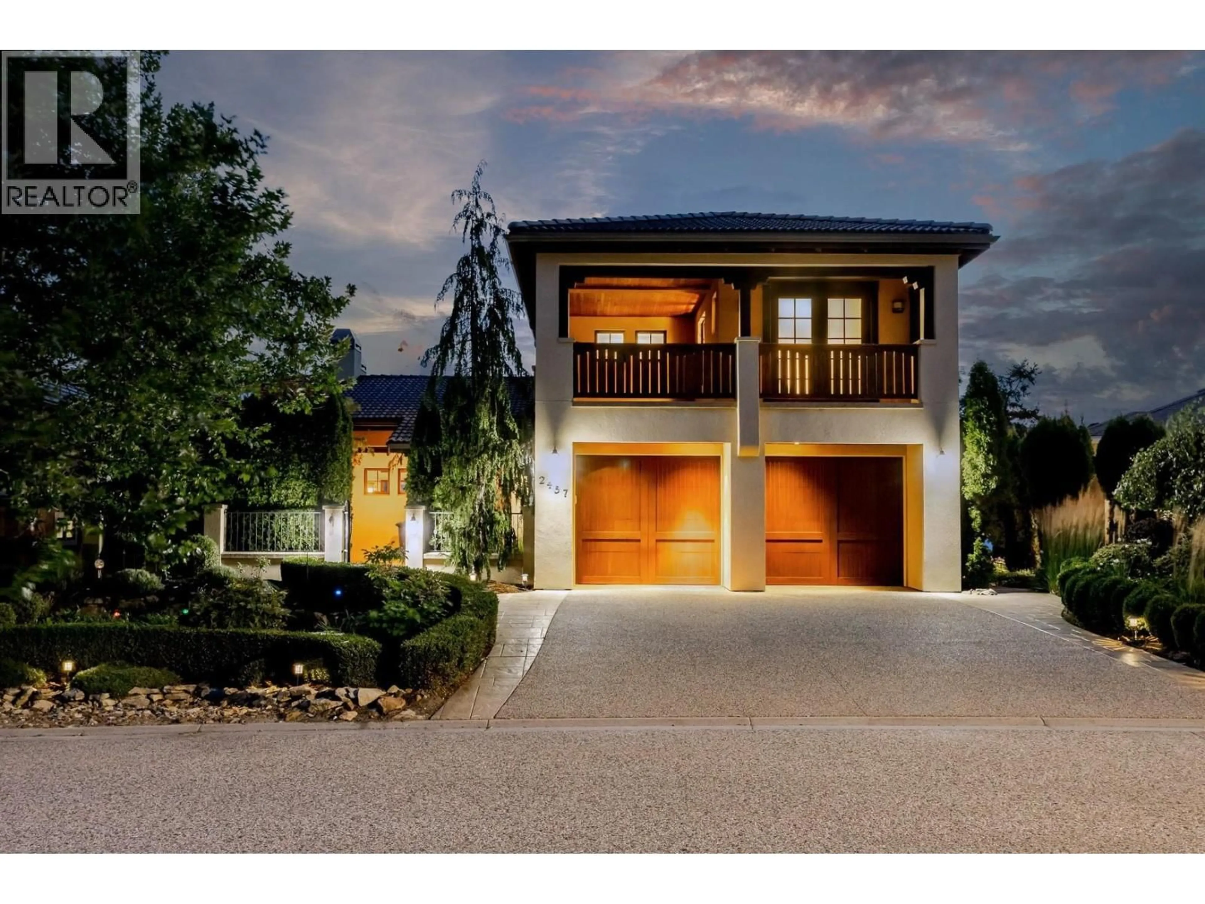 Home with brick exterior material, street for 2457 SELKIRK DRIVE, Kelowna British Columbia V1V2R7