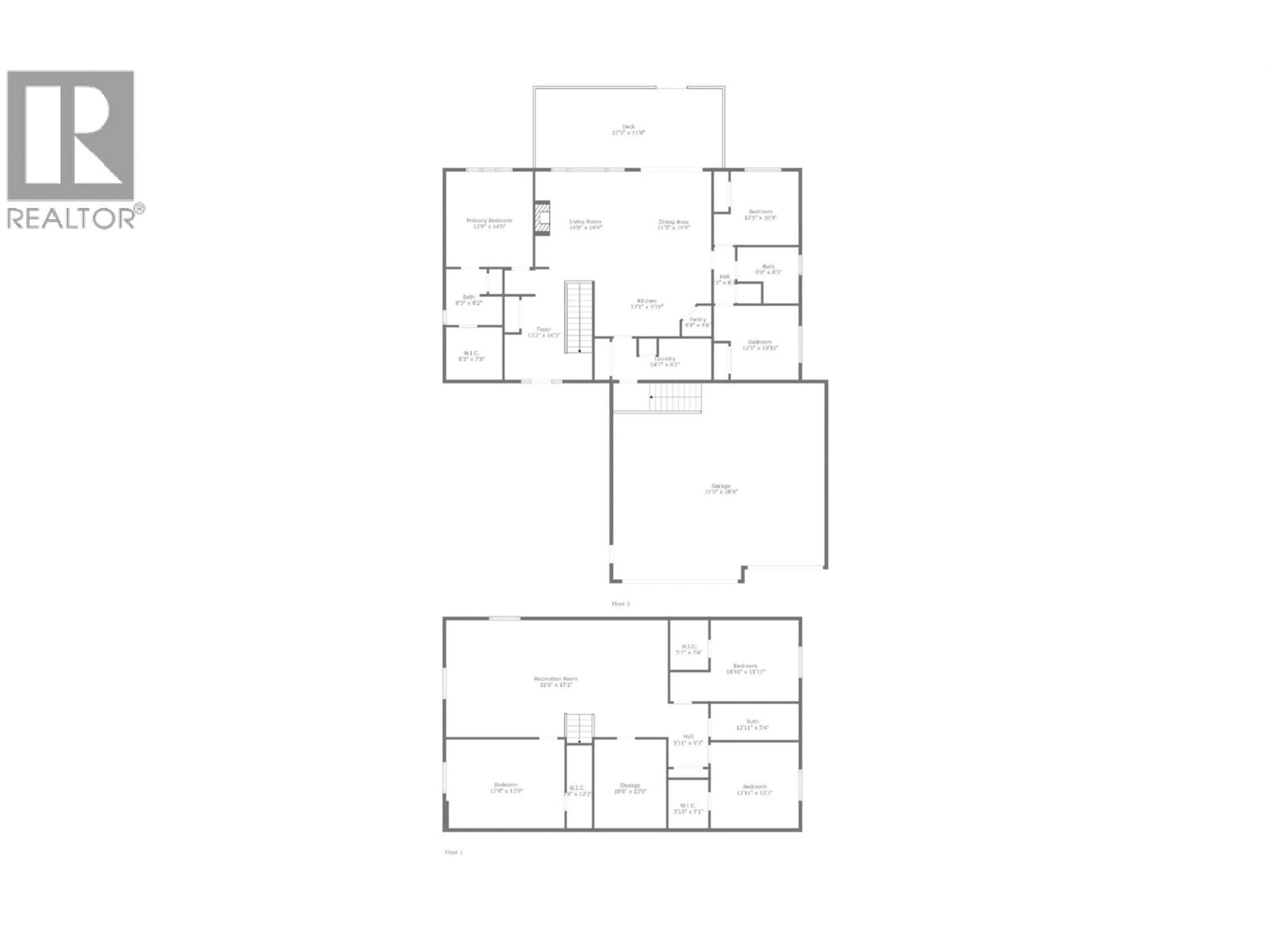 Floor plan for 2041 GOLDEN EAGLE DRIVE, Sparwood British Columbia V0B2G2