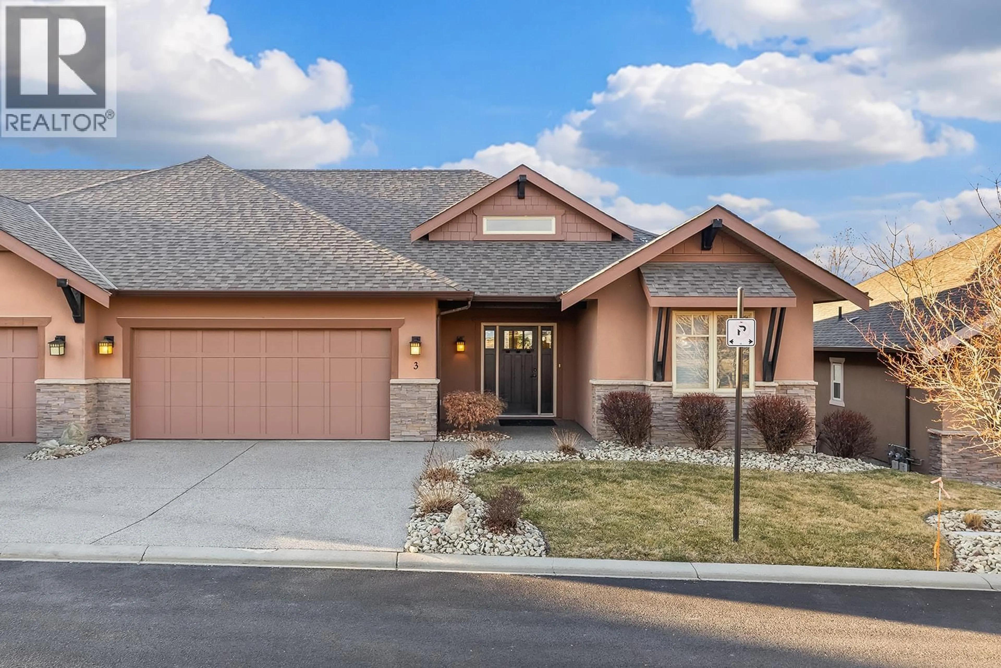 Home with brick exterior material, street for 3 - 2450 SELKIRK DRIVE, Kelowna British Columbia V1V2Z5