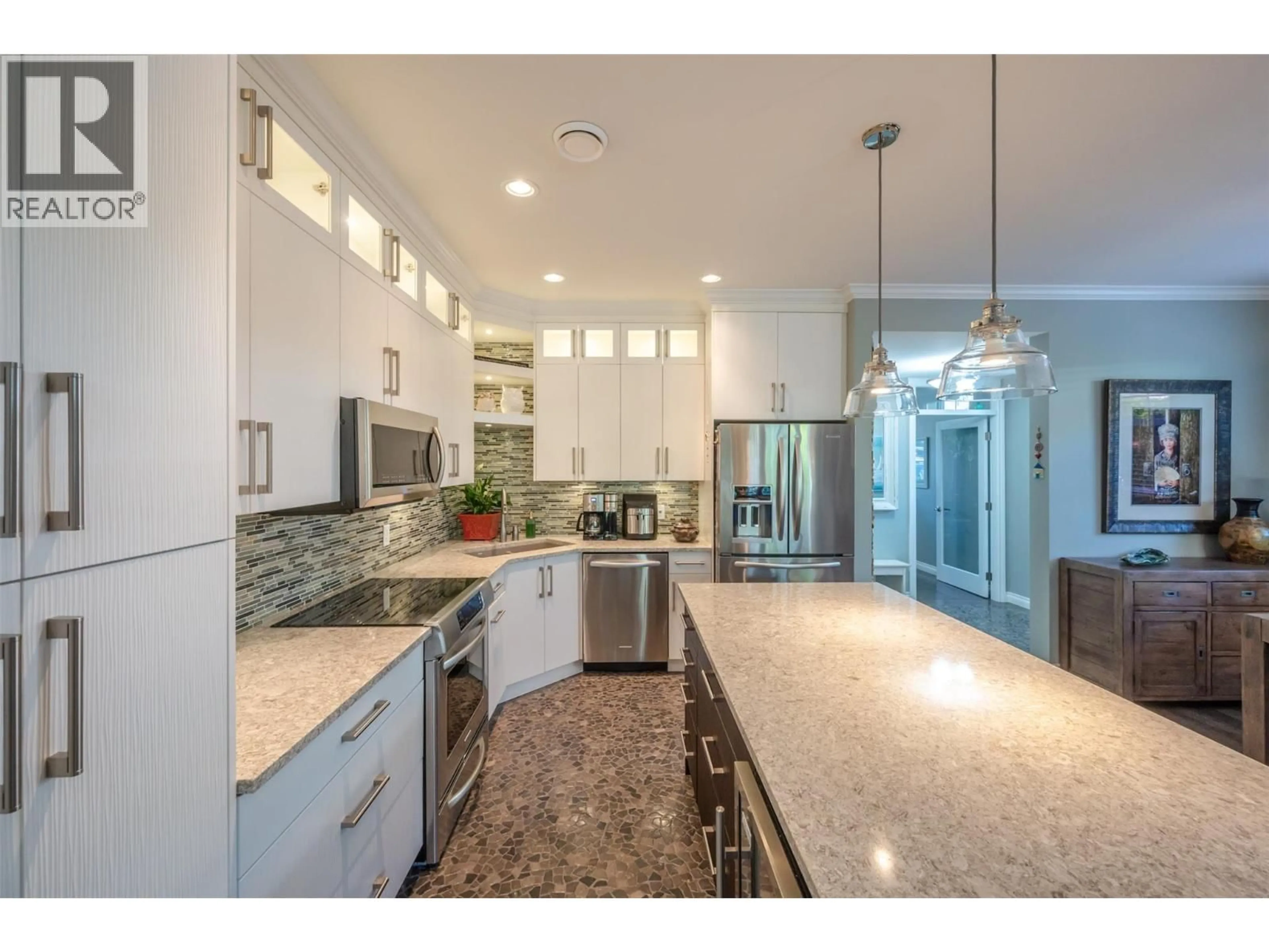 Open concept kitchen, ceramic/tile floor for 94 - 2450 RADIO TOWER ROAD, Oliver British Columbia V0H1T1