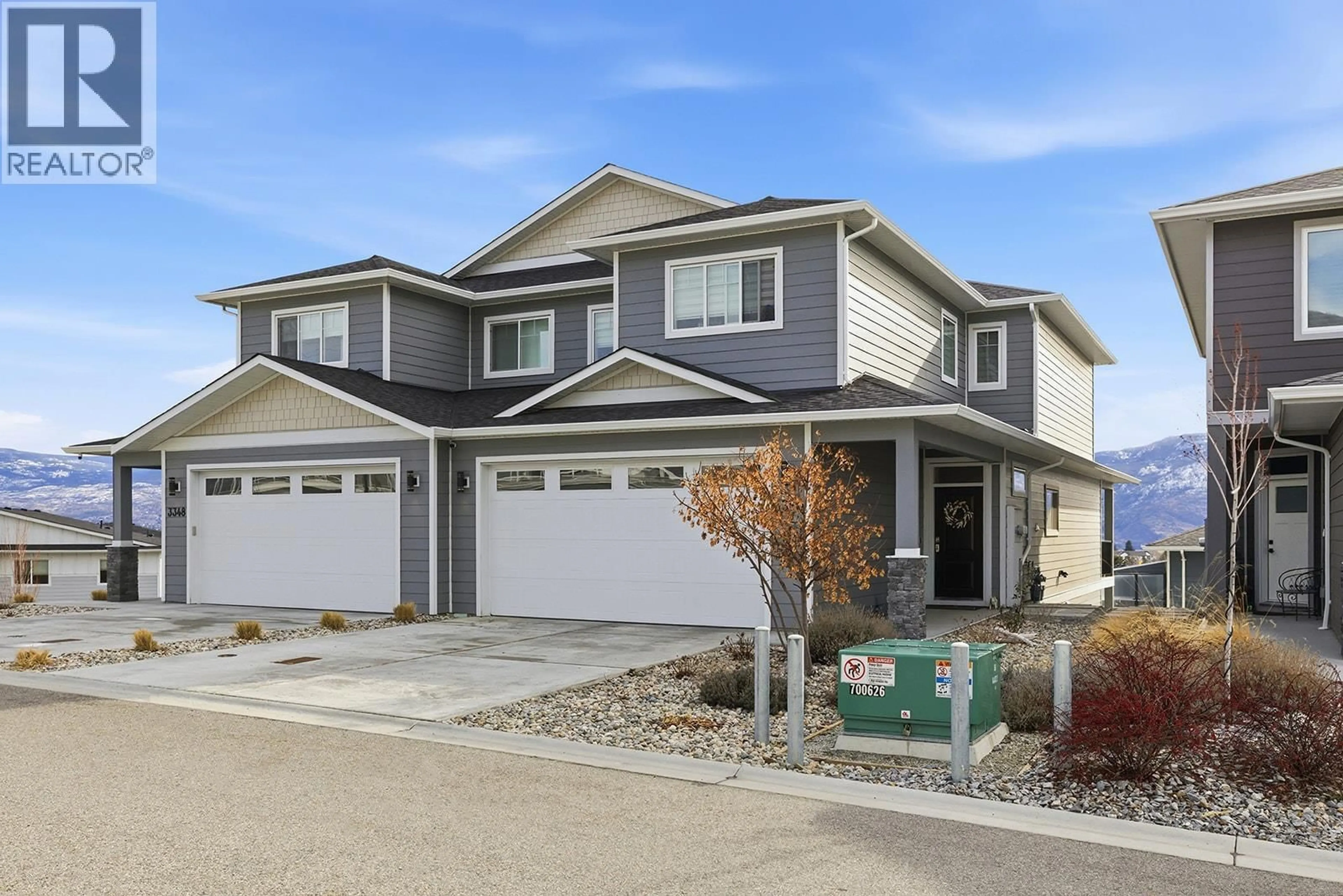 Home with vinyl exterior material, street for 3350 HAWKS CRESCENT, Westbank British Columbia V4T0A7