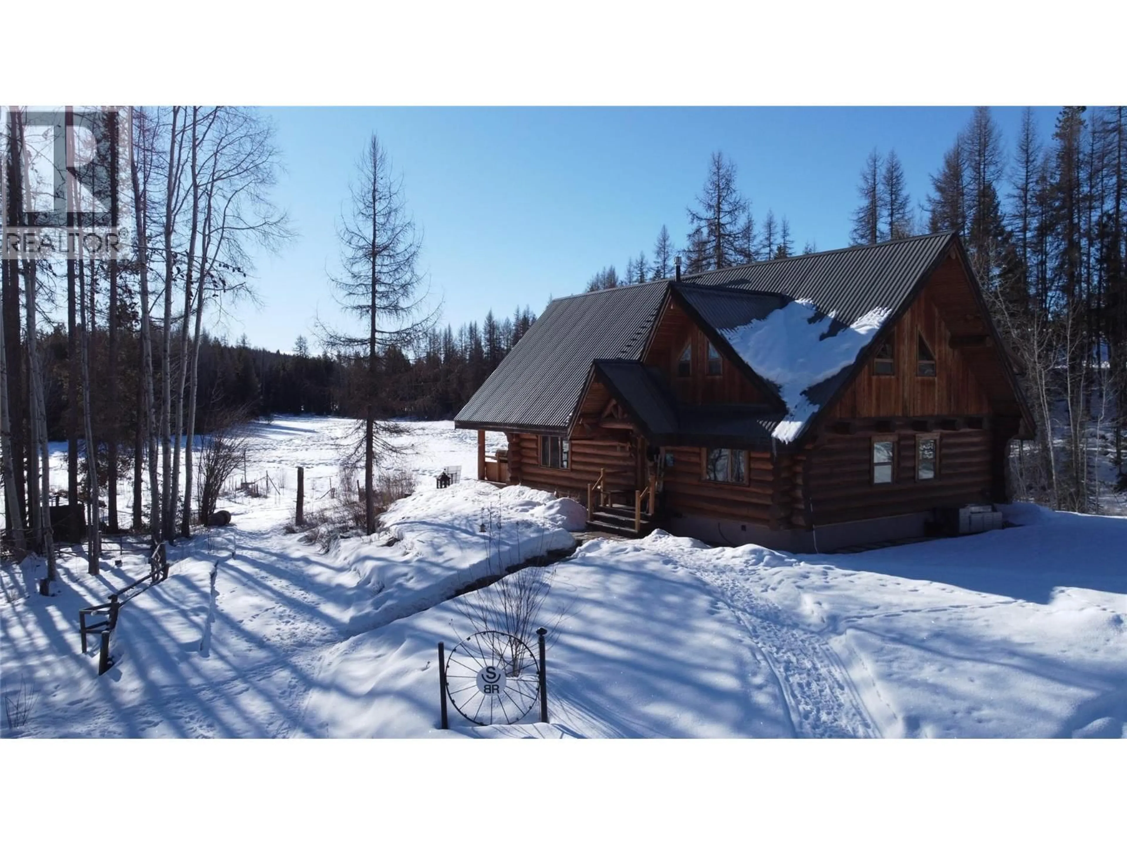 A pic from outside/outdoor area/front of a property/back of a property/a pic from drone, mountain view for 2120 FISH LAKE ROAD, Rock Creek British Columbia V0H1Y0