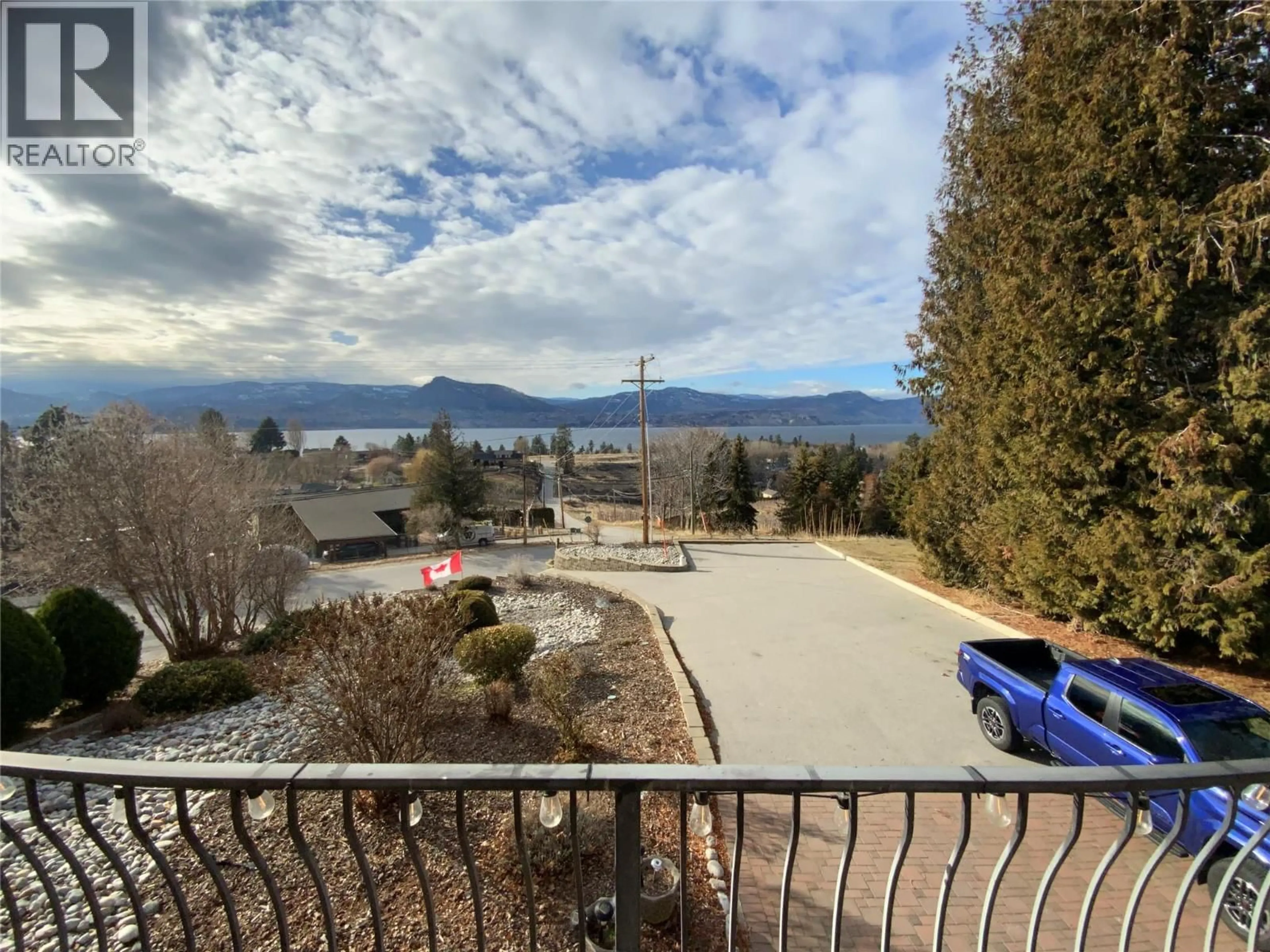A pic from outside/outdoor area/front of a property/back of a property/a pic from drone, water/lake/river/ocean view for 3210 BARTLETT ROAD, Naramata British Columbia V0H1N1
