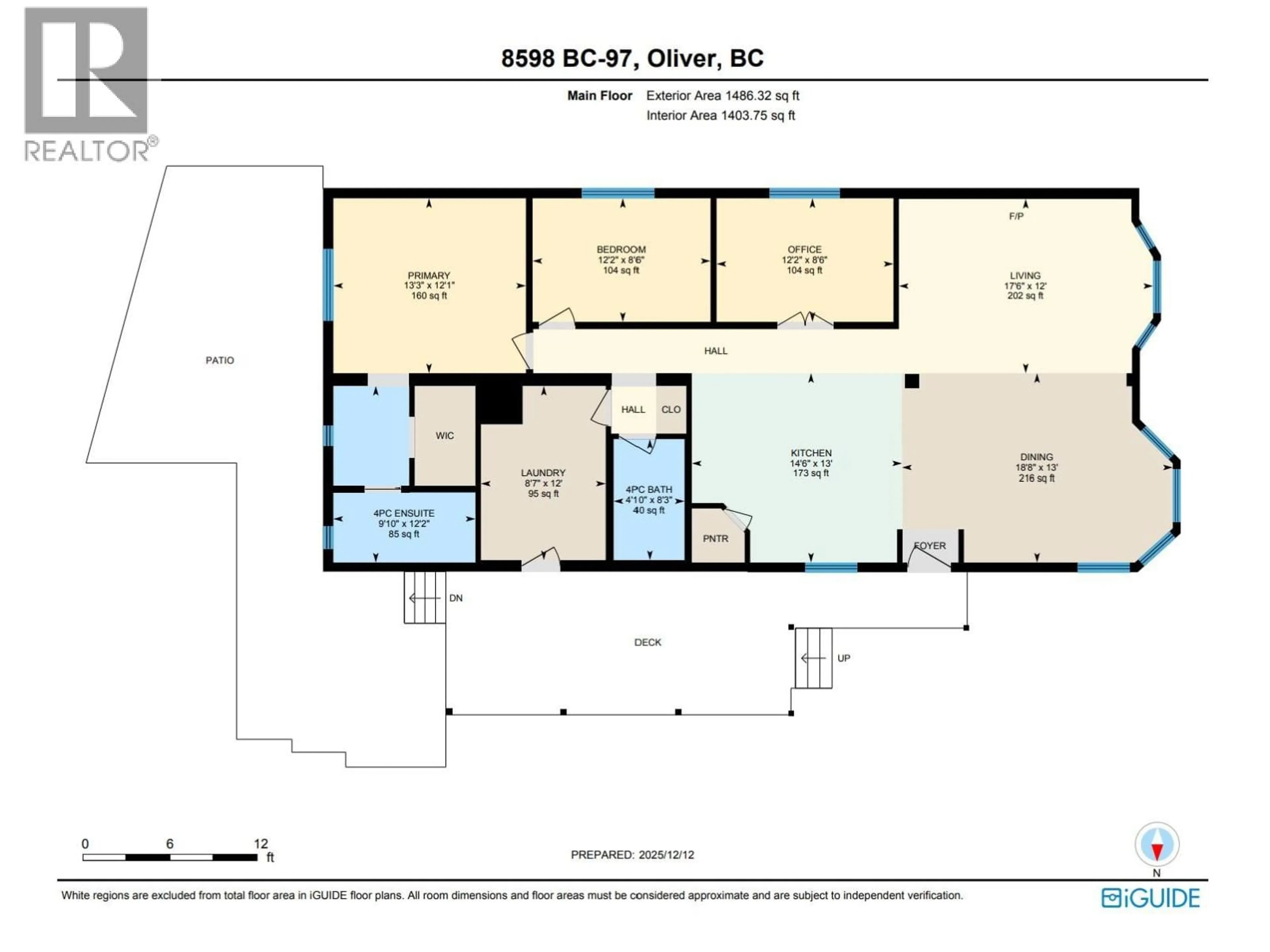 Floor plan for 50 - 8598 HWY 97 OTHER, Oliver British Columbia V0H1T2