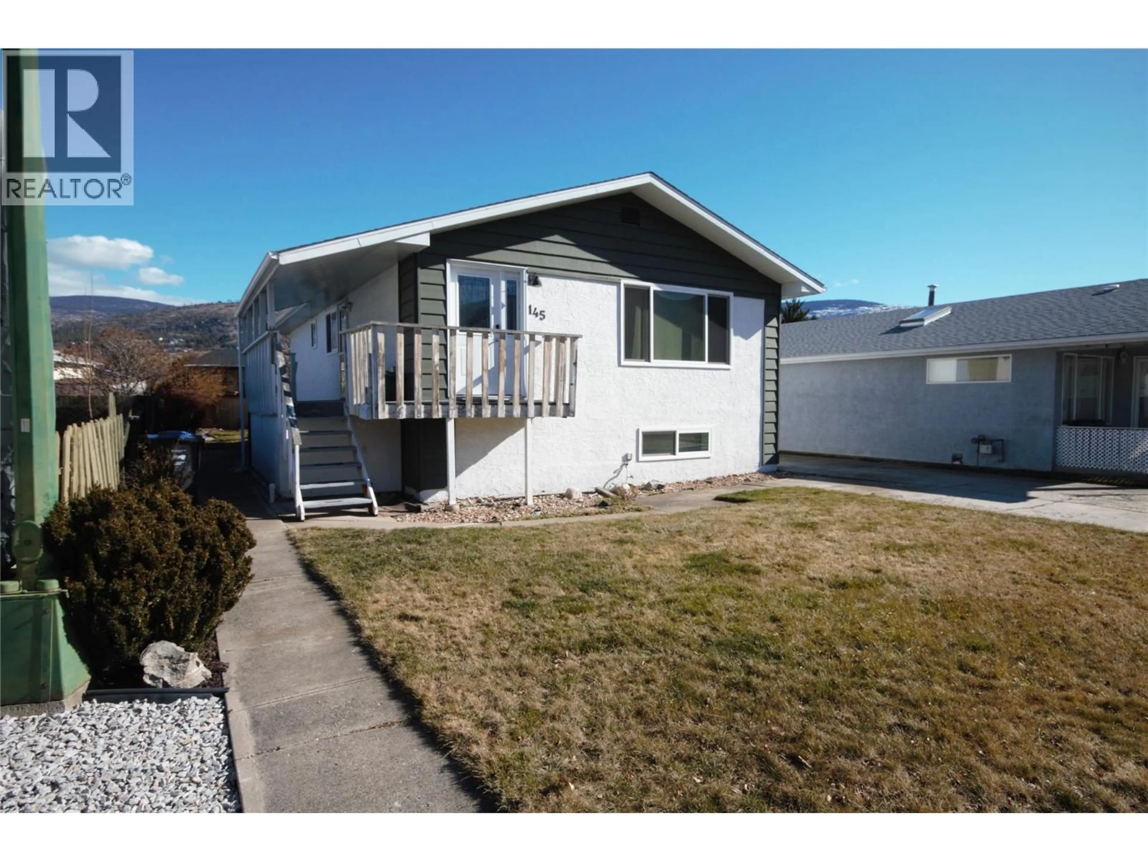 Home with vinyl exterior material, mountain view for 145 BLAIRMORE CRESCENT, Penticton British Columbia V2A7E2