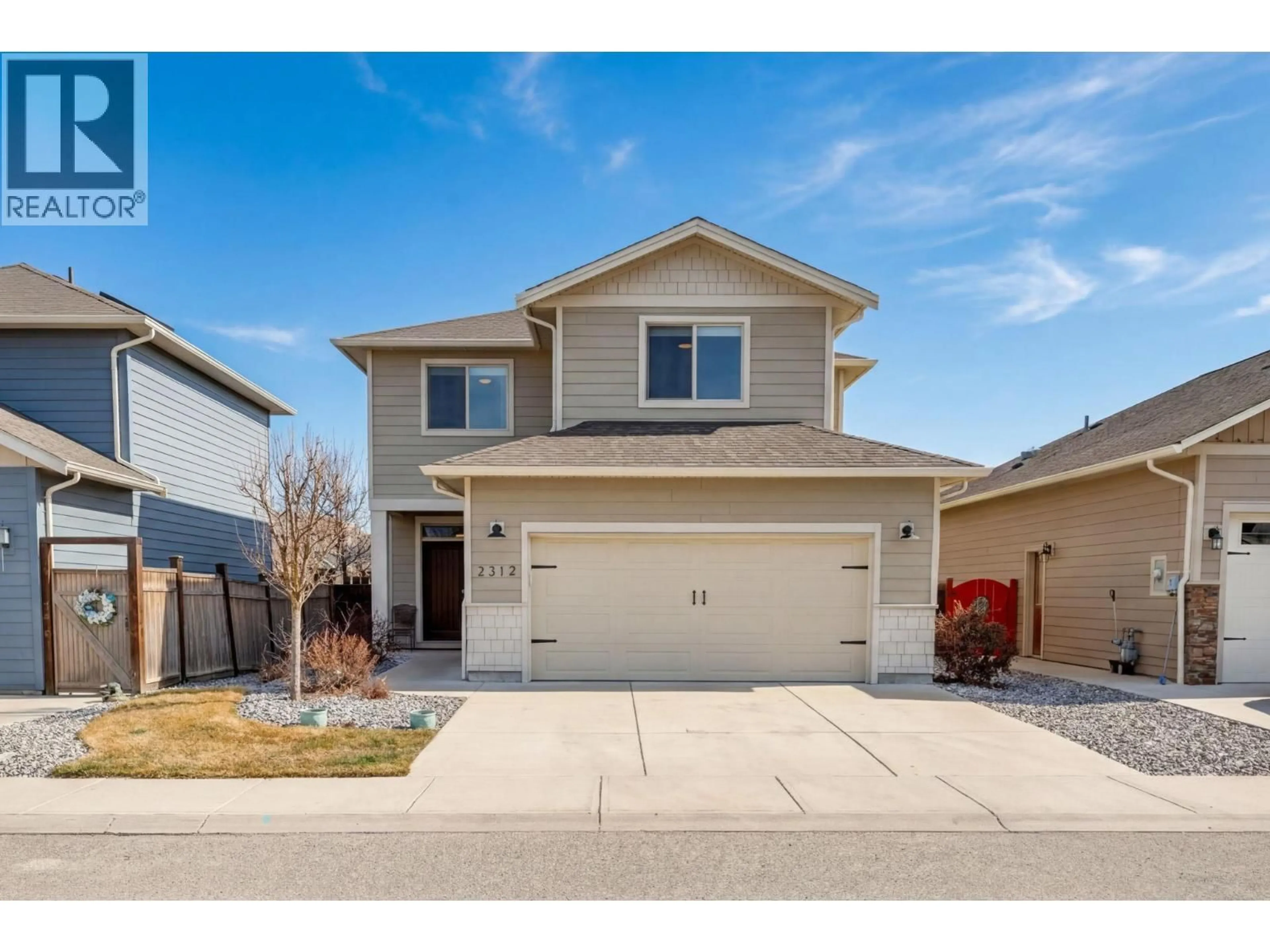 Home with vinyl exterior material, street for 2312 NORDSTROM AVENUE, Armstrong British Columbia V0E1B8