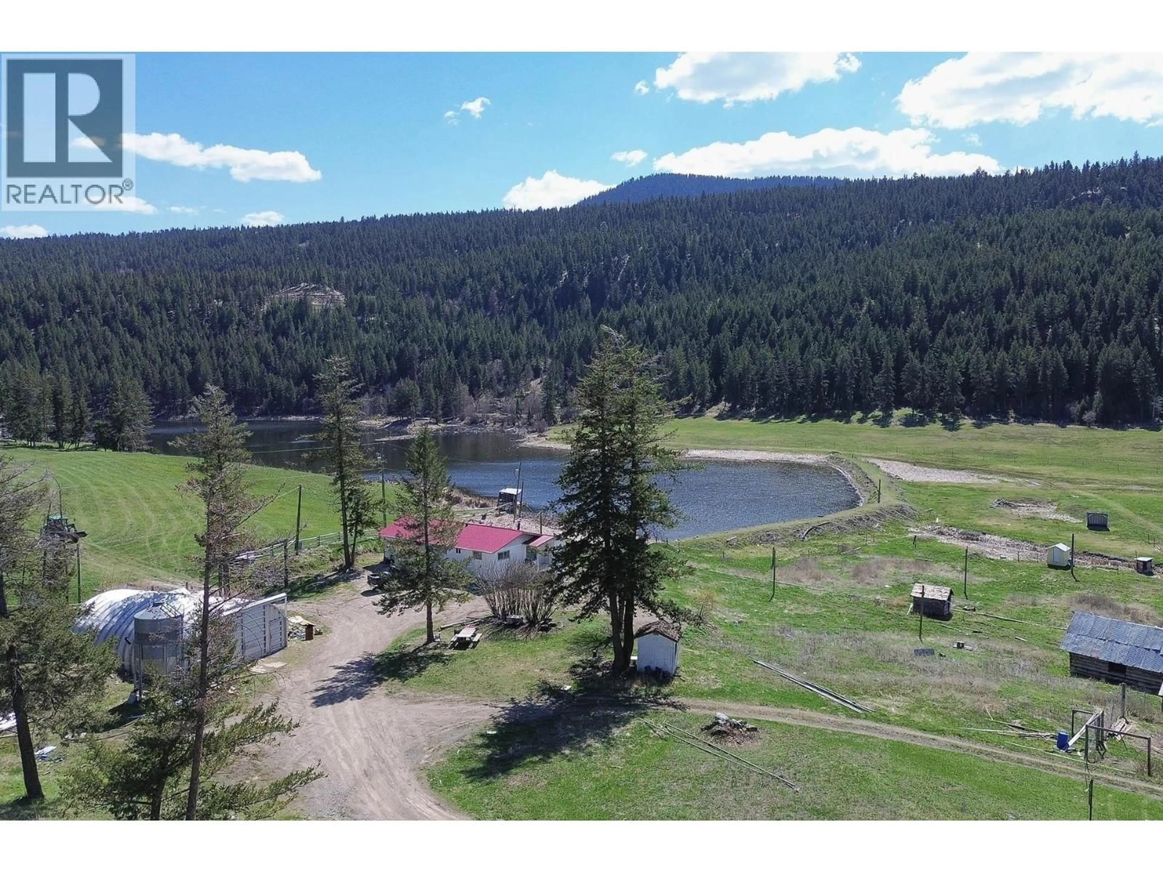 A pic from outside/outdoor area/front of a property/back of a property/a pic from drone, mountain view for 2448 BARNHARTVALE ROAD, Kamloops British Columbia V2C6Y1