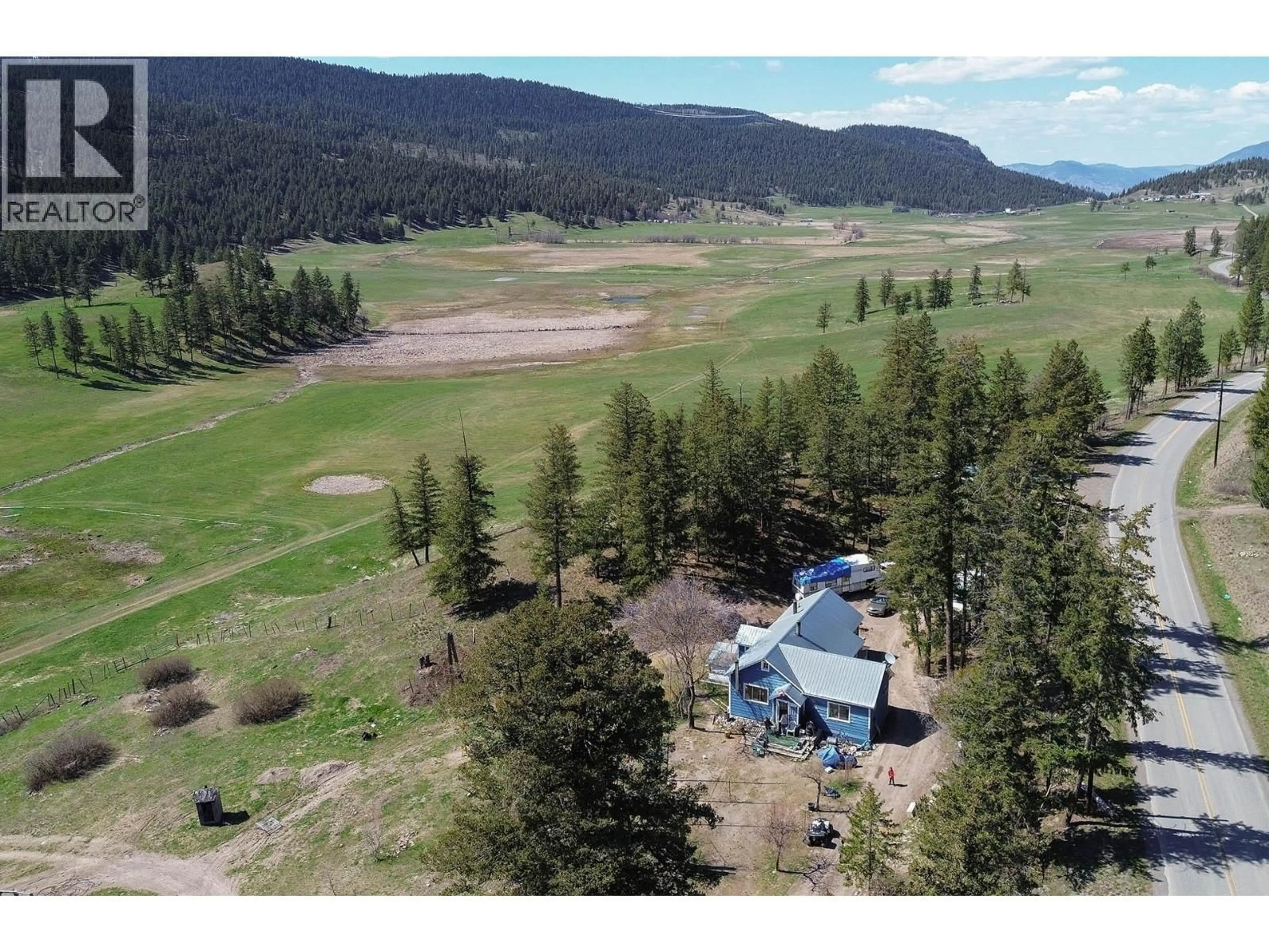 A pic from outside/outdoor area/front of a property/back of a property/a pic from drone, mountain view for 2370/2582 BARNHARTVALE ROAD, Kamloops British Columbia V2C6Y1