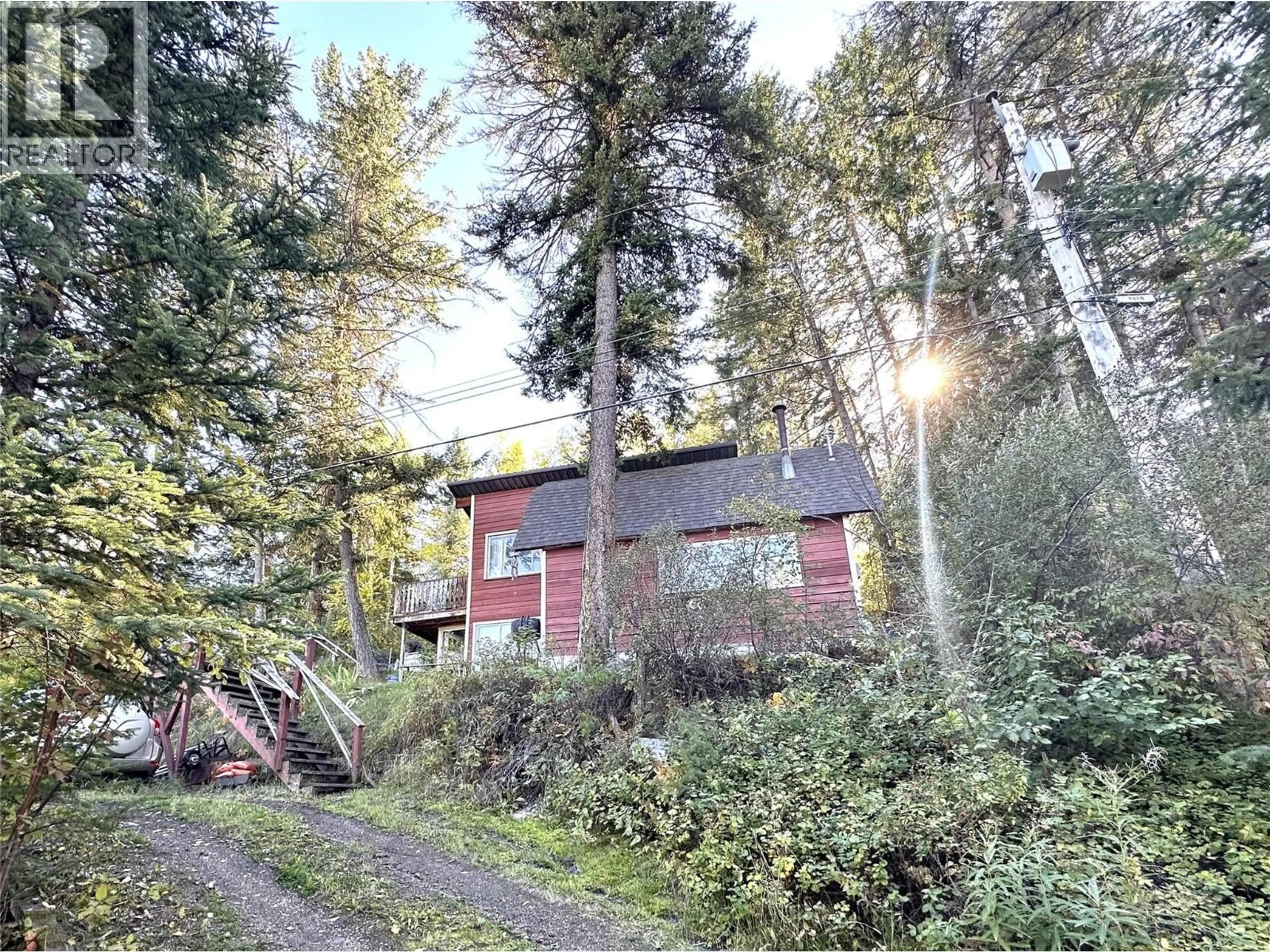 A pic from outside/outdoor area/front of a property/back of a property/a pic from drone, forest/trees view for 3380 MCGREGOR ROAD, Kamloops British Columbia V0E3E1