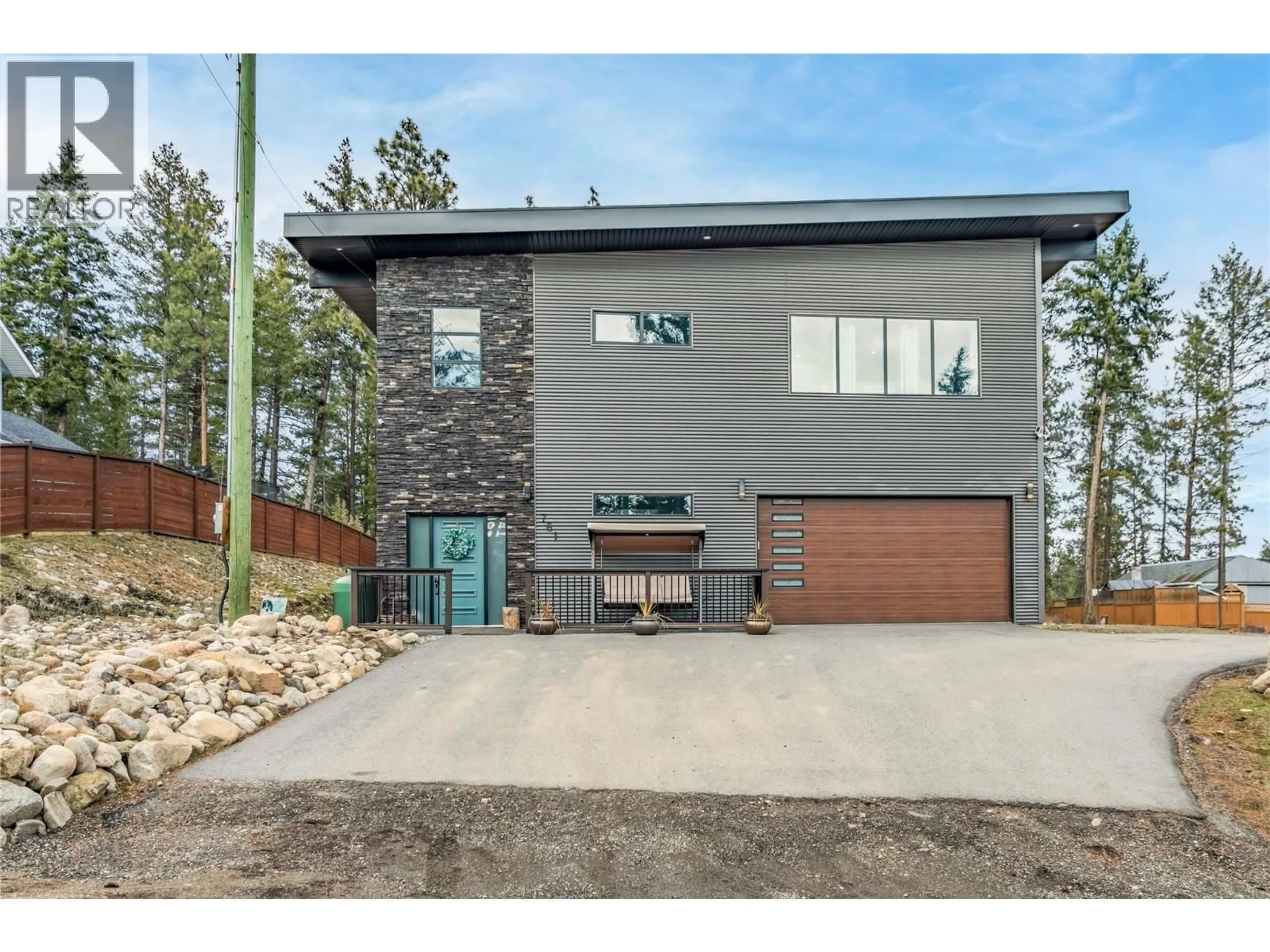 Home with brick exterior material, mountain view for 761 FAIRBRIDGE ROAD, Kelowna British Columbia V1Z3W3