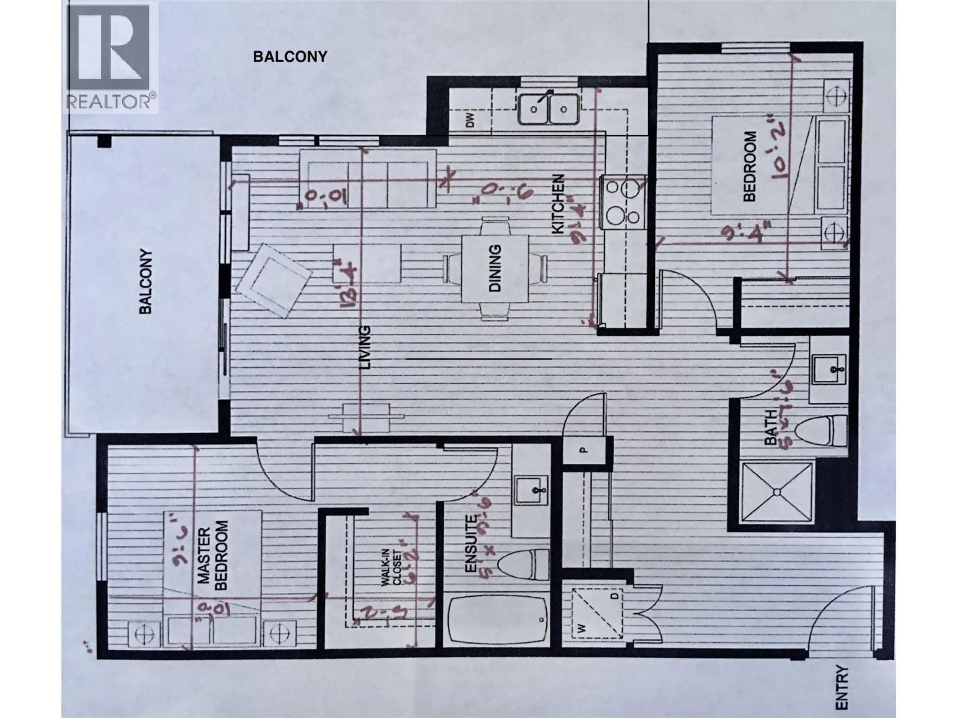 Floor plan for 115 - 881 ACADEMY WAY, Kelowna British Columbia V1V0A2