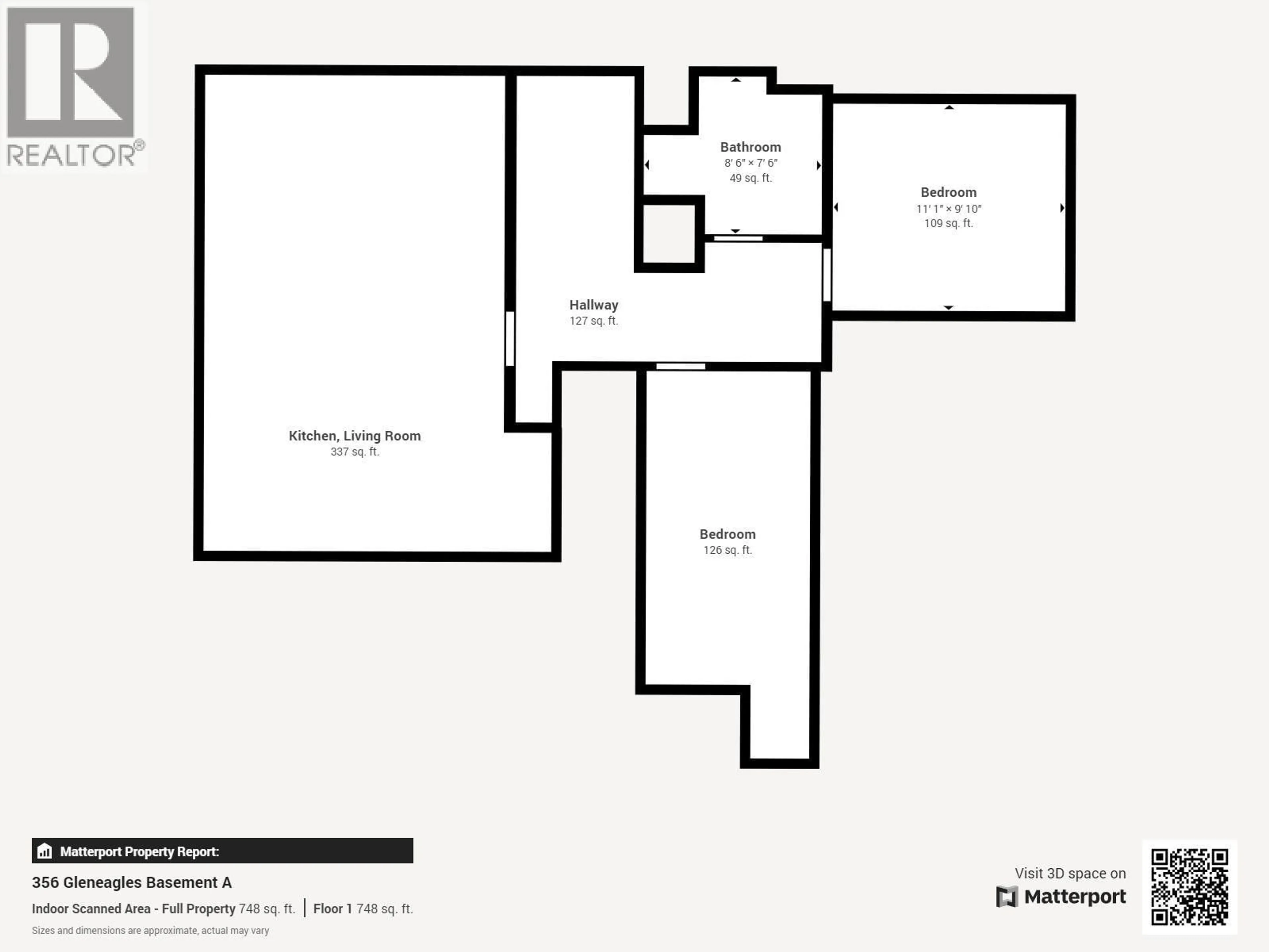 Floor plan for 356 GLENEAGLES DRIVE, Kamloops British Columbia V2E1Z4