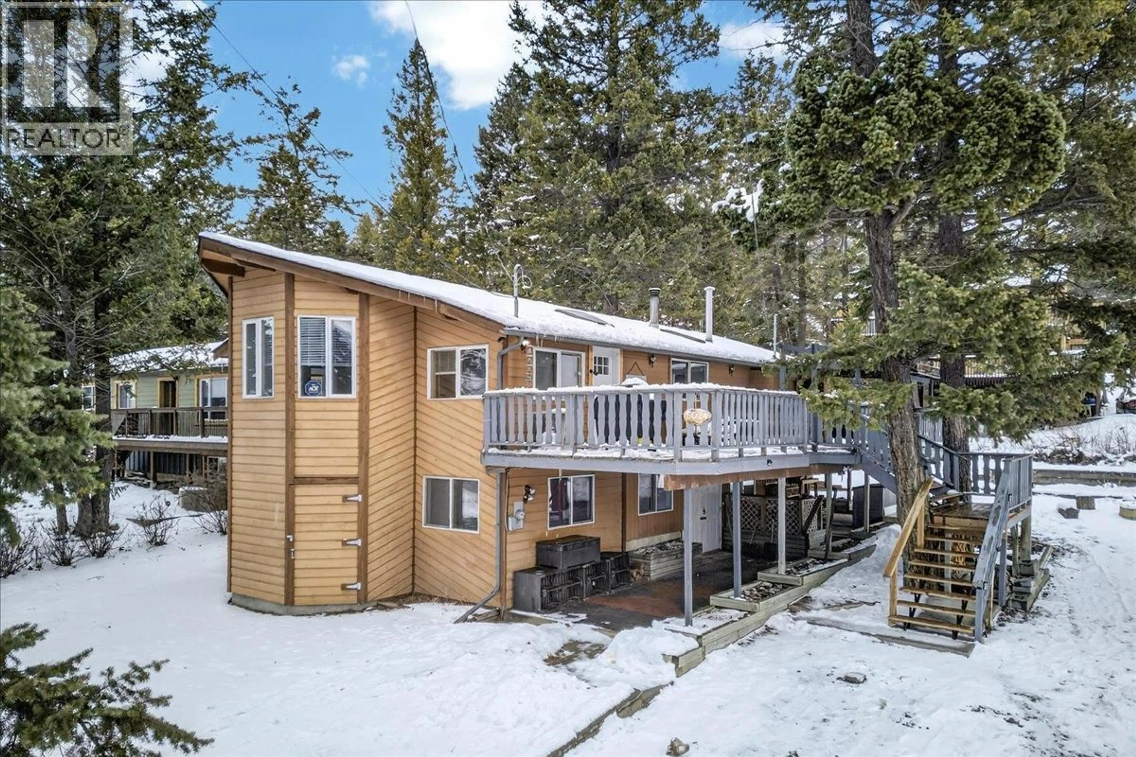 A pic from outside/outdoor area/front of a property/back of a property/a pic from drone, unknown for 5024 HOT SPRINGS ROAD, Fairmont Hot Springs British Columbia V0B1L1