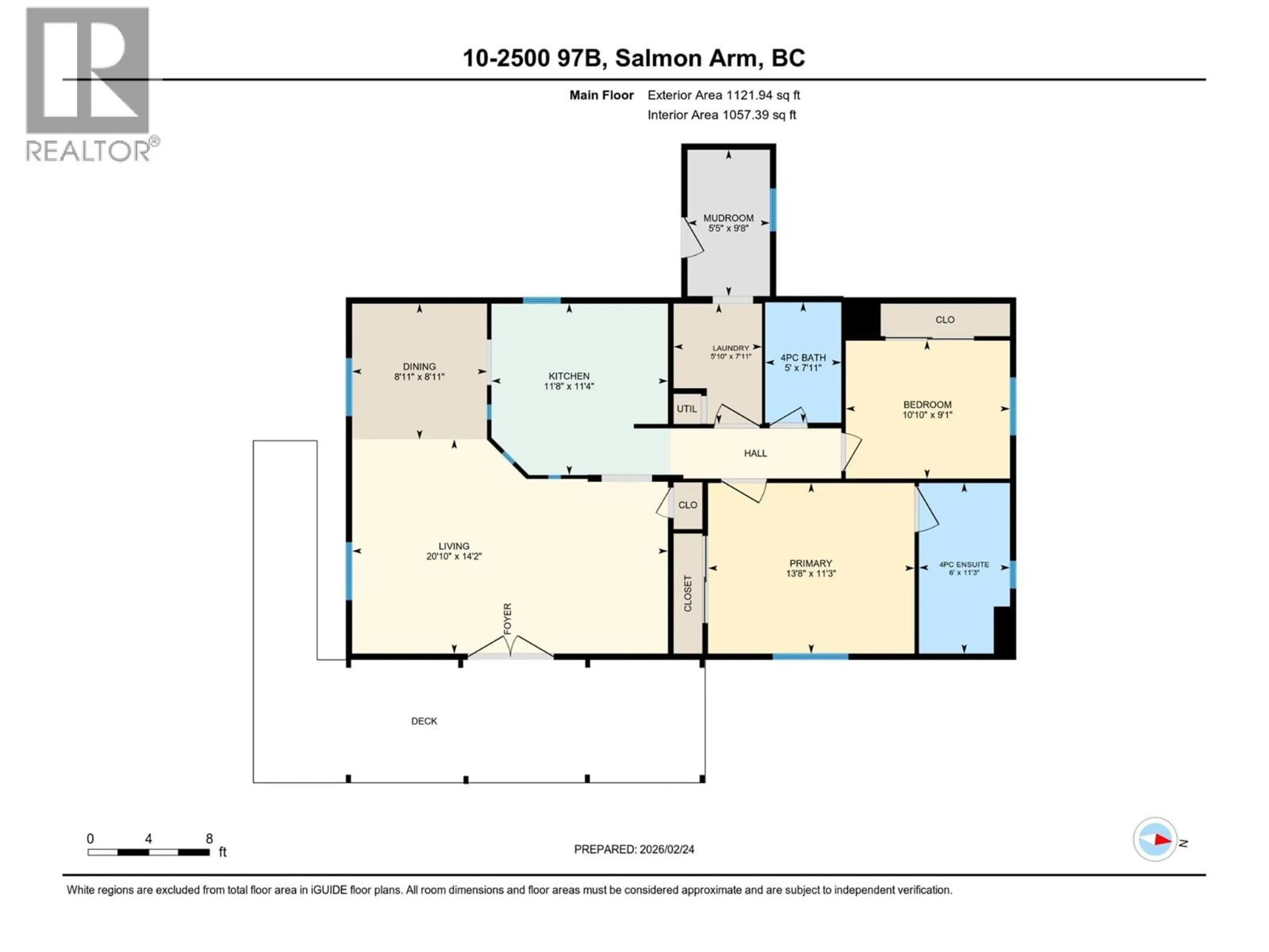 Floor plan for 10 - 2500 97B HIGHWAY, Salmon Arm British Columbia V1E1A6