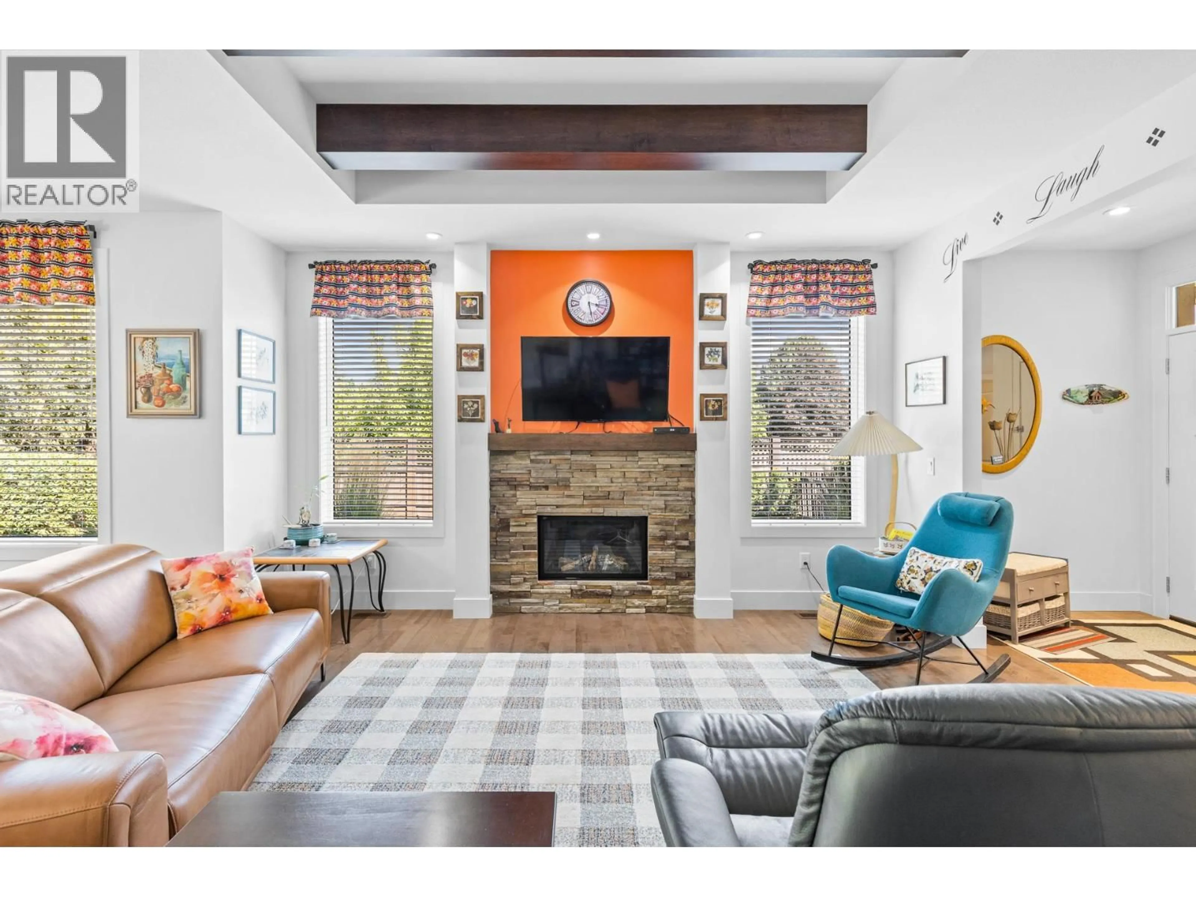 Living room with furniture, unknown for 50 - 1960 KLO ROAD, Kelowna British Columbia V1W5L2