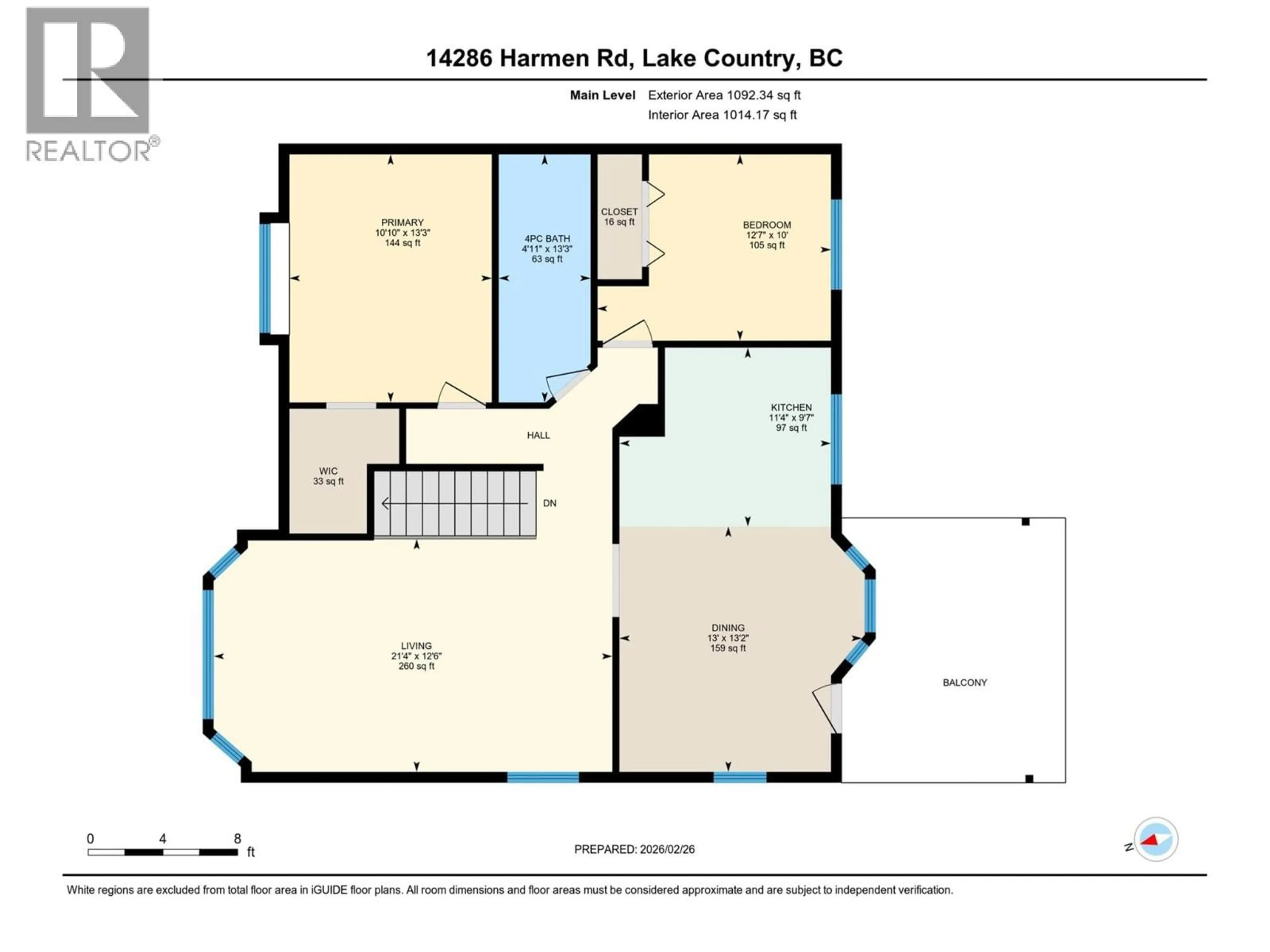 Floor plan for 14286 HARMEN ROAD, Lake Country British Columbia V4V2B9